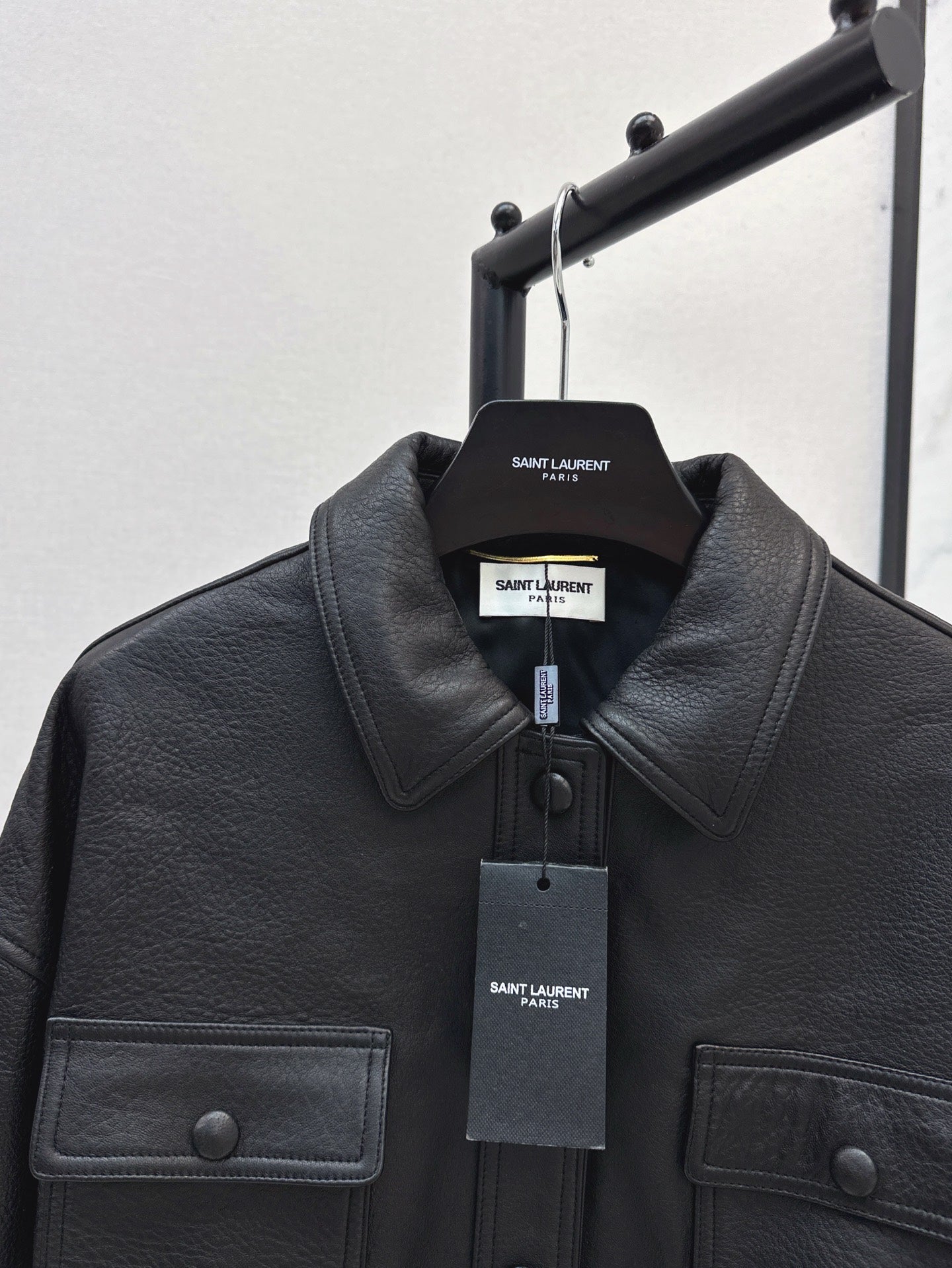 Sa 25ss leather jacket