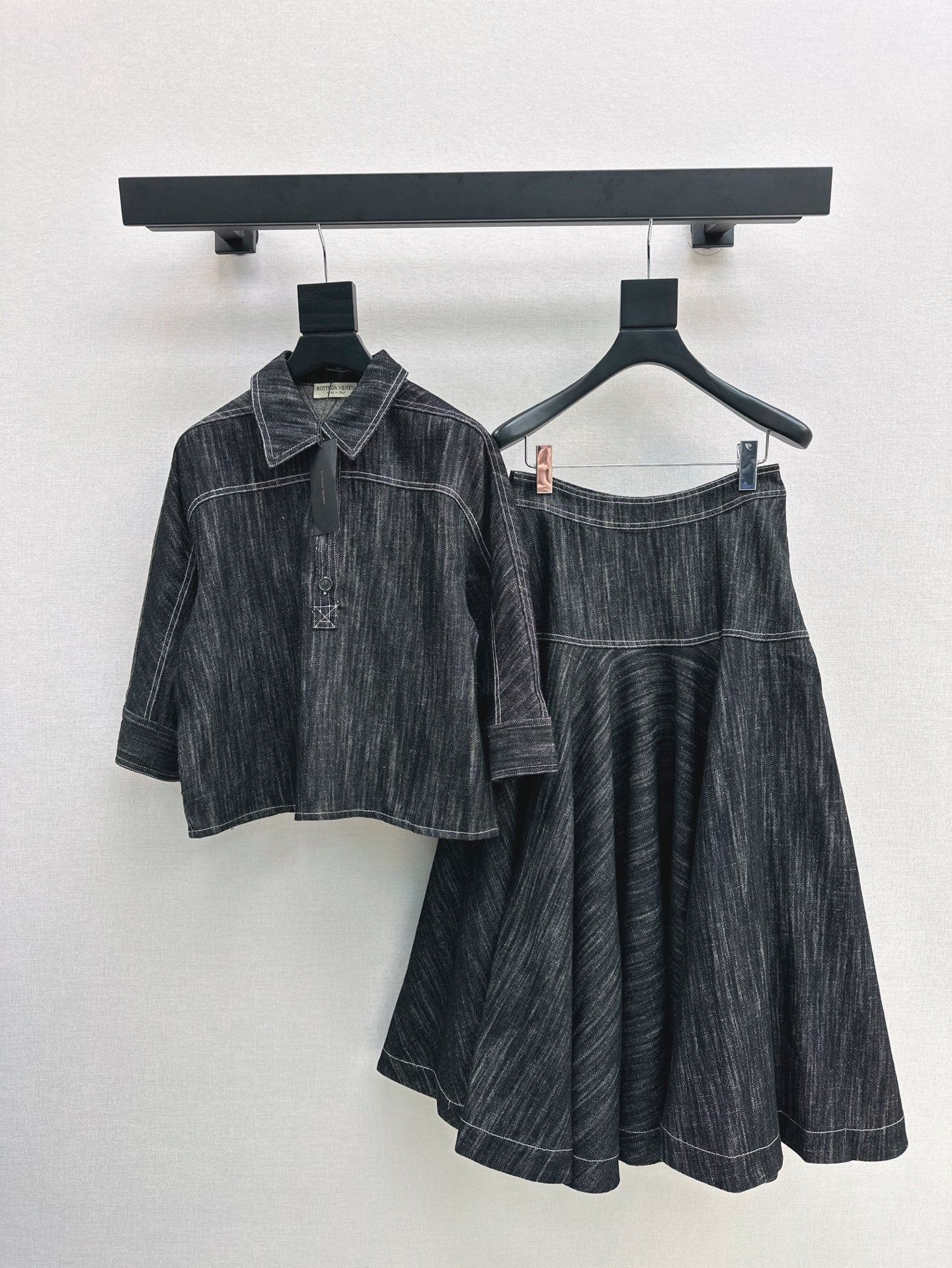 Bo 25ss denim suit
