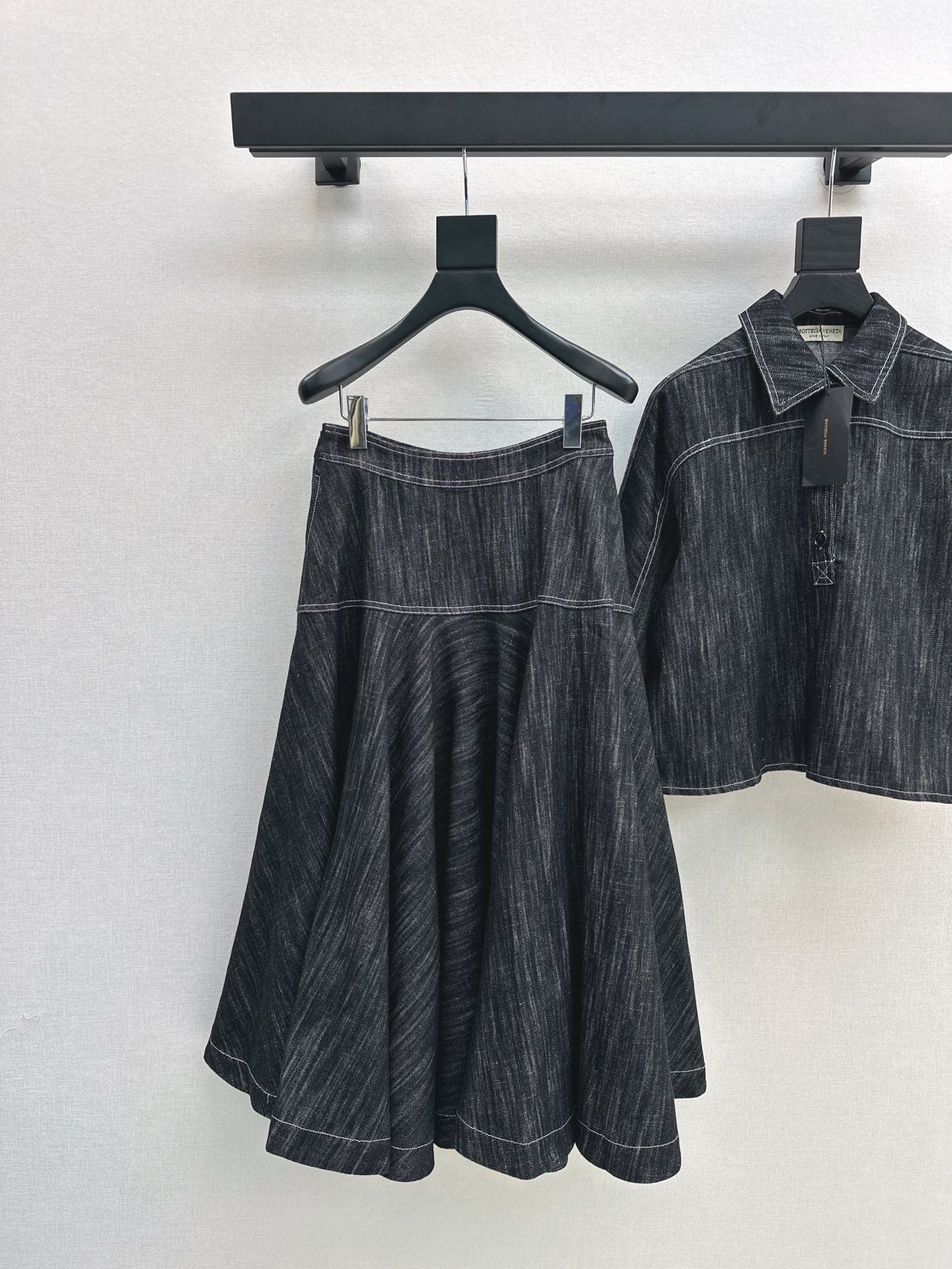 Bo 25ss denim suit