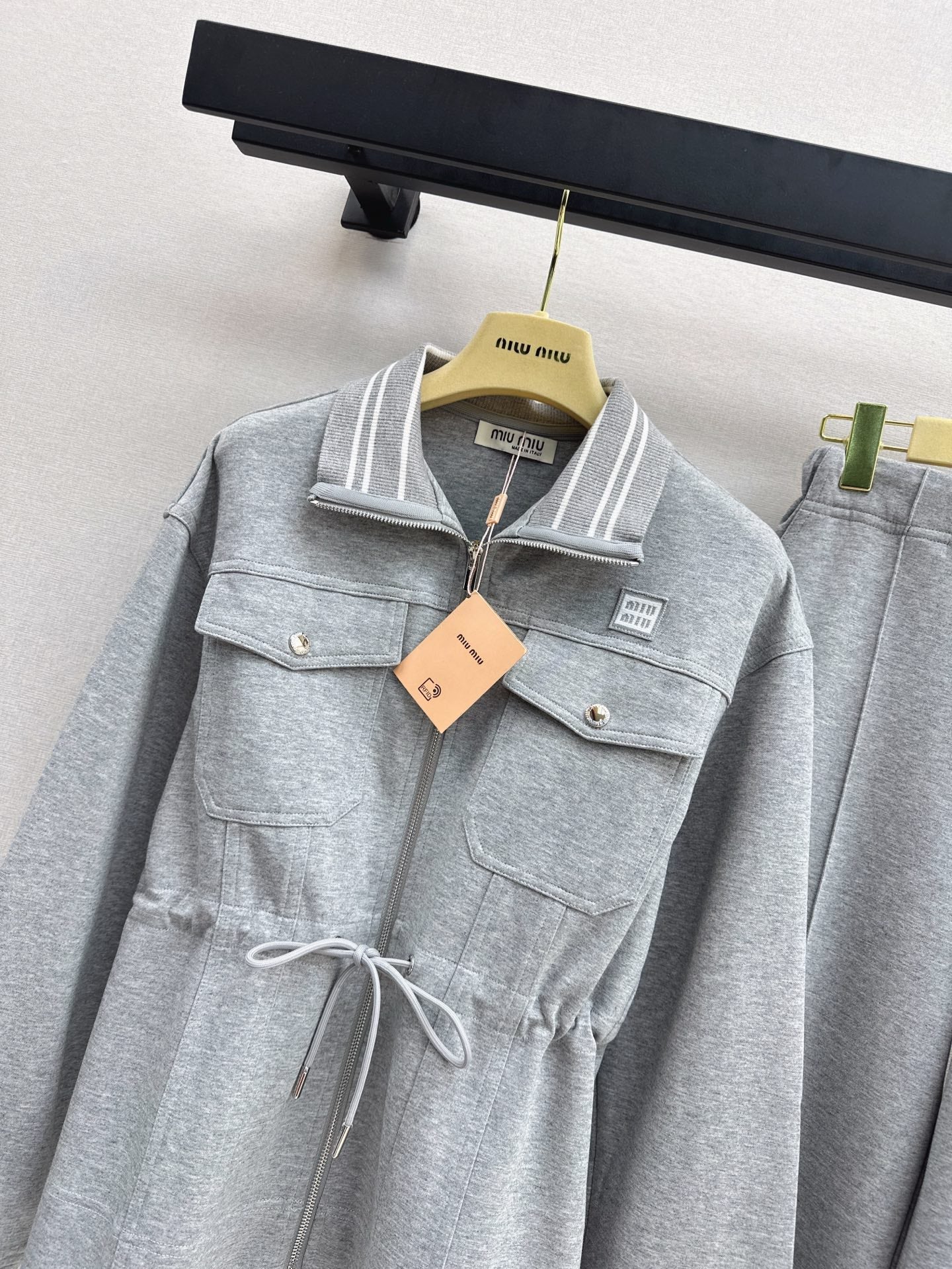 Mi 25ss drawstring tracksuit