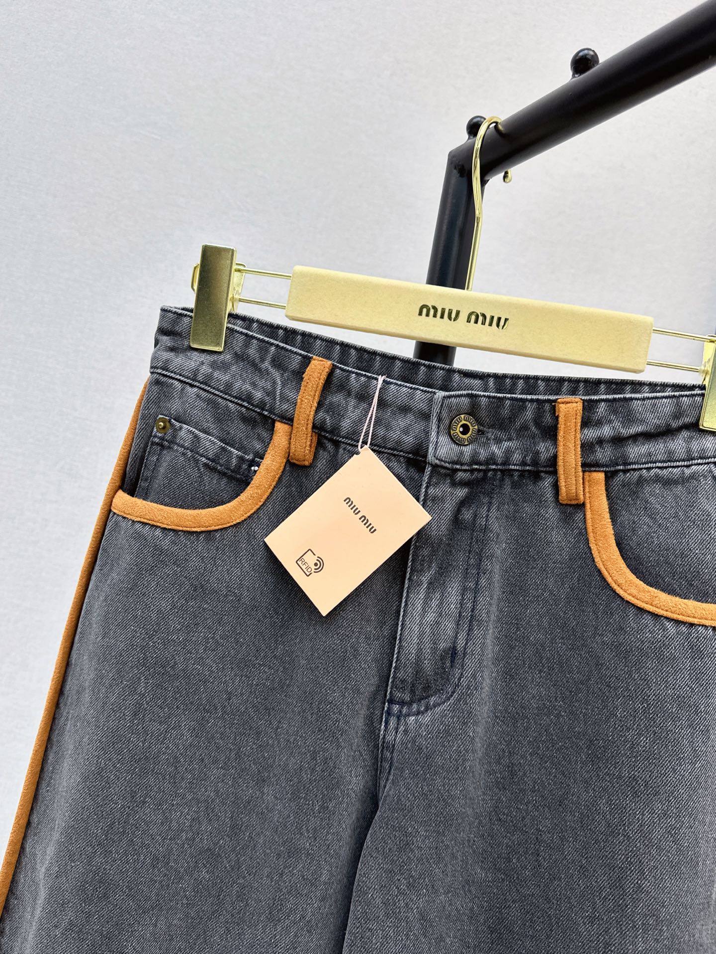 25SS embroidered jeans