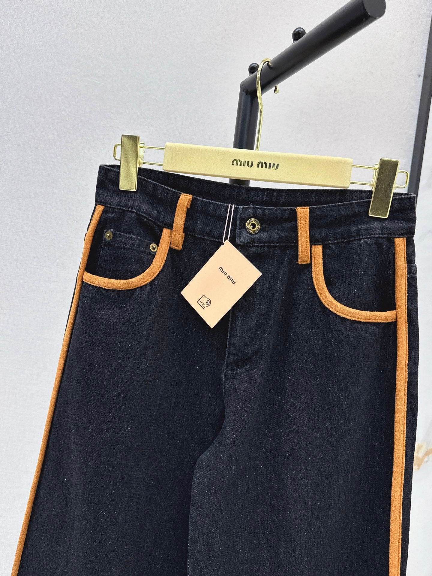 25SS embroidered jeans