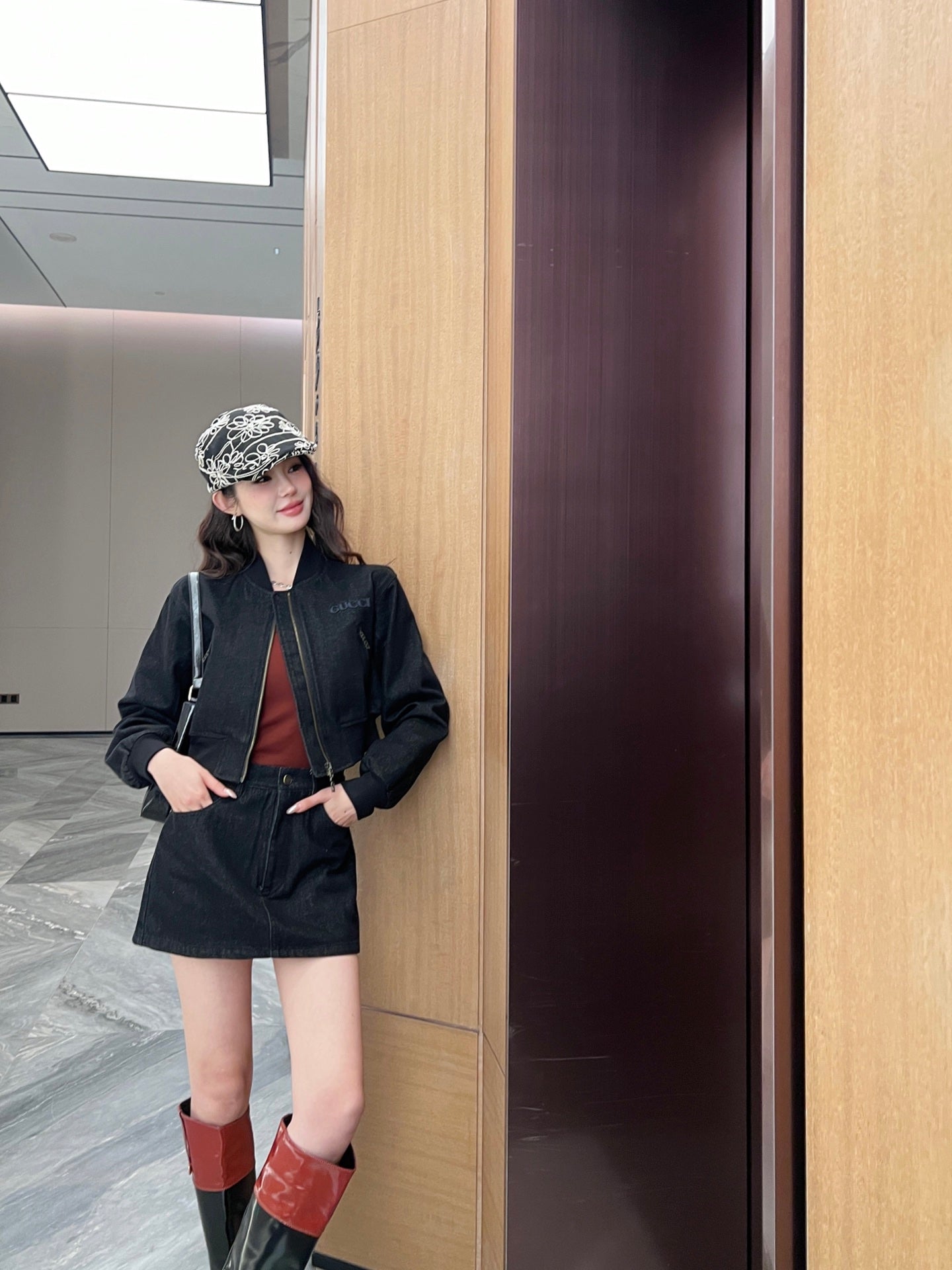 G 25ss crop jacket