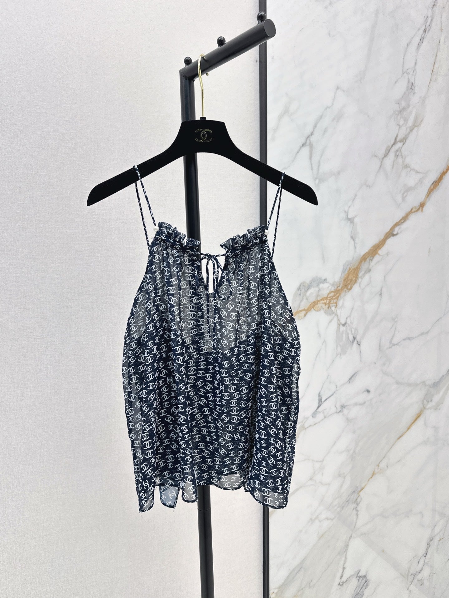 Ch 25ss satin printed camisole
