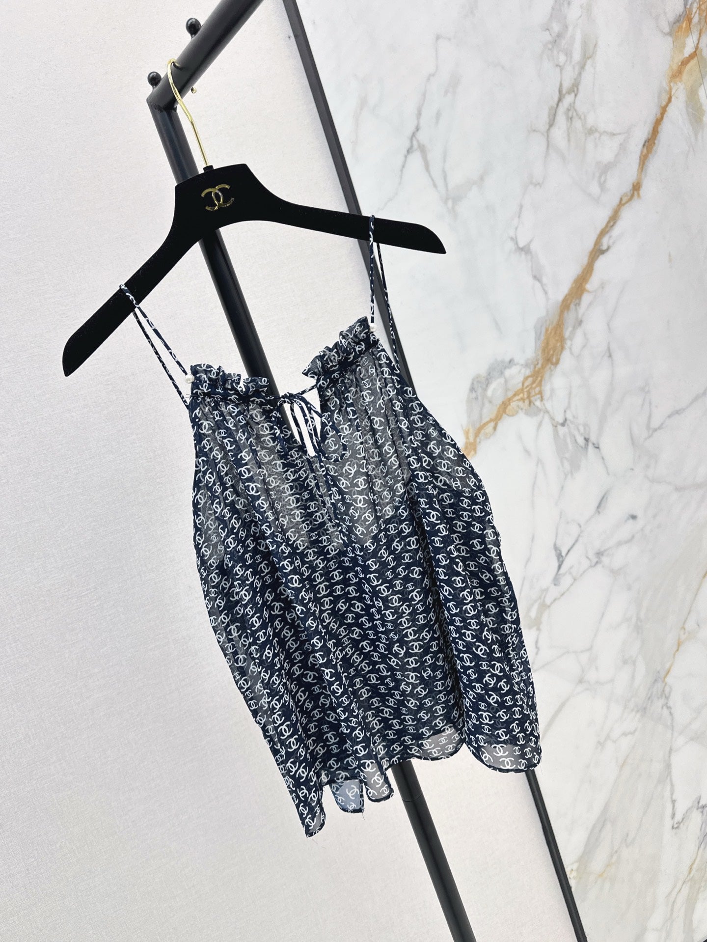 Ch 25ss satin printed camisole