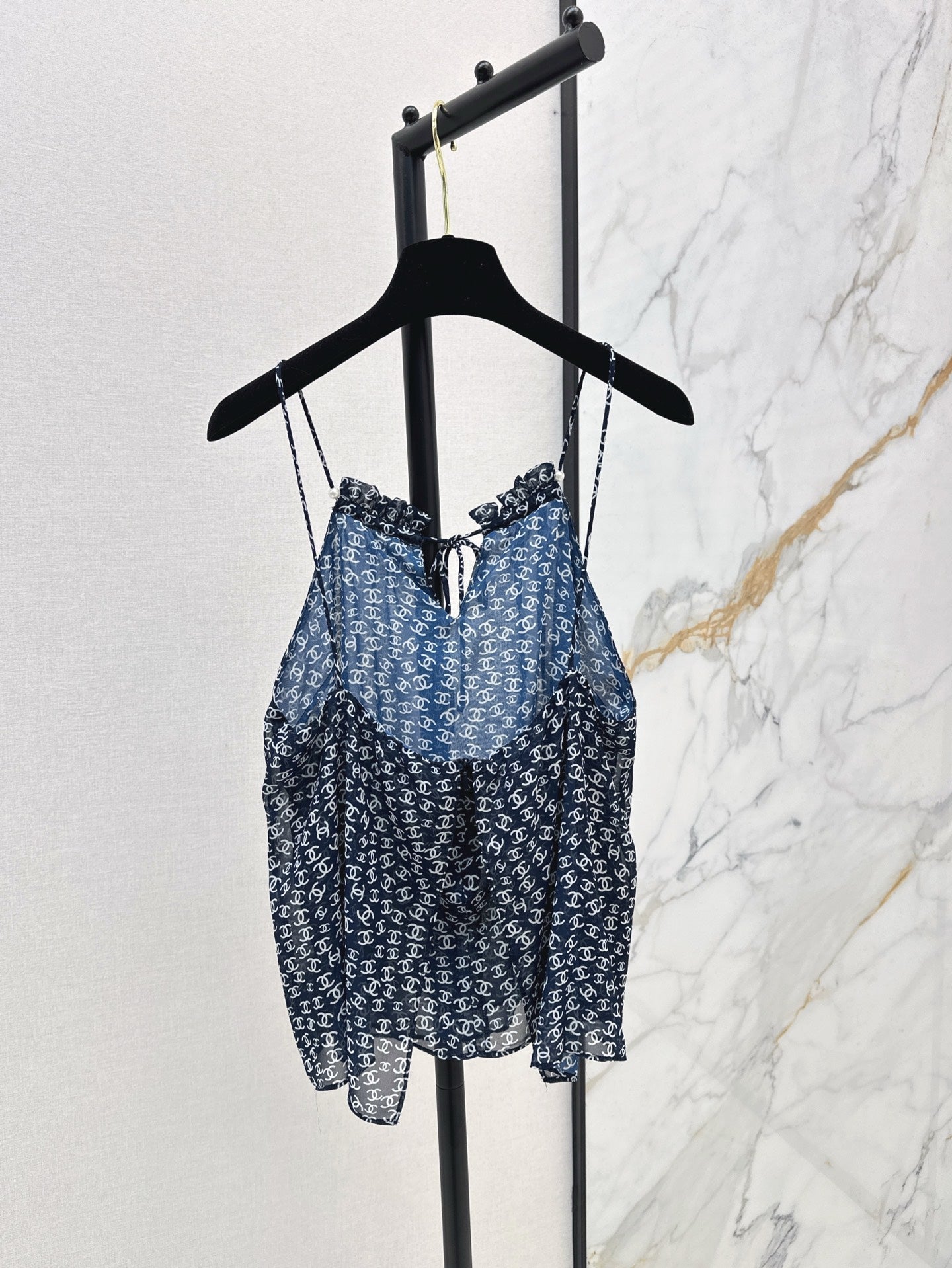 Ch 25ss satin printed camisole