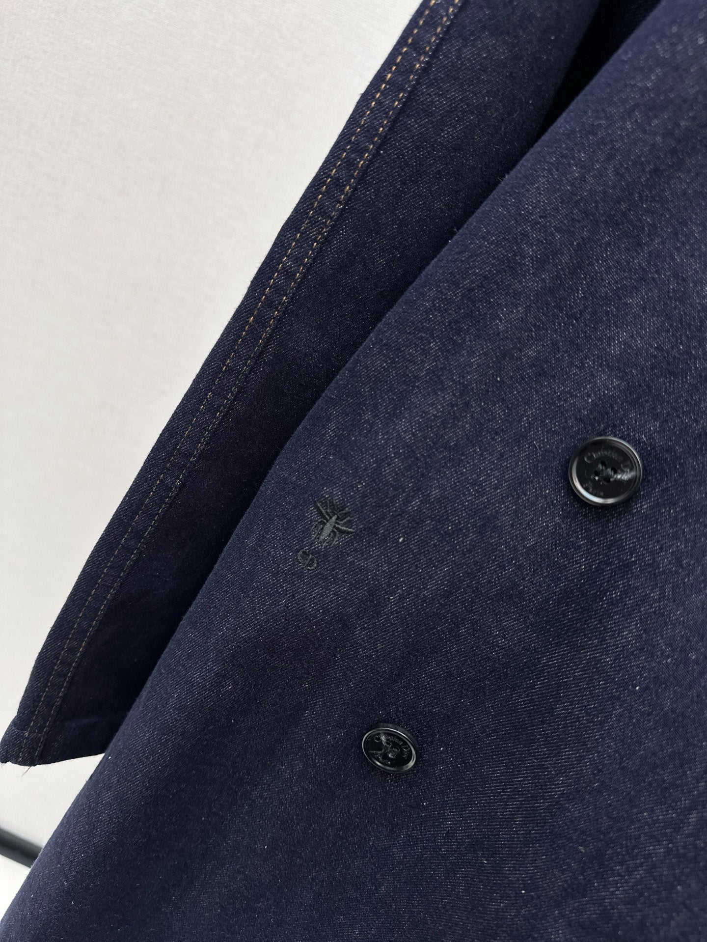 25ss denim trench coat