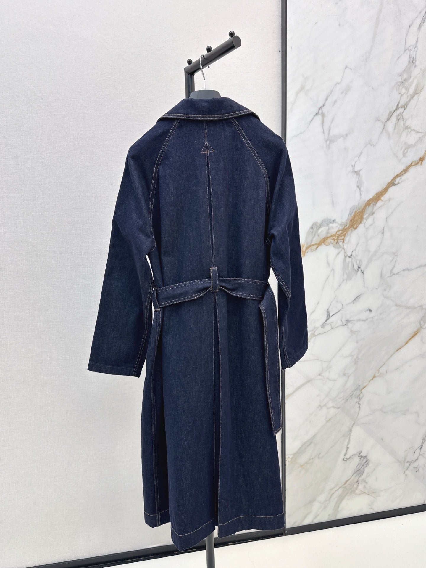 25ss denim trench coat