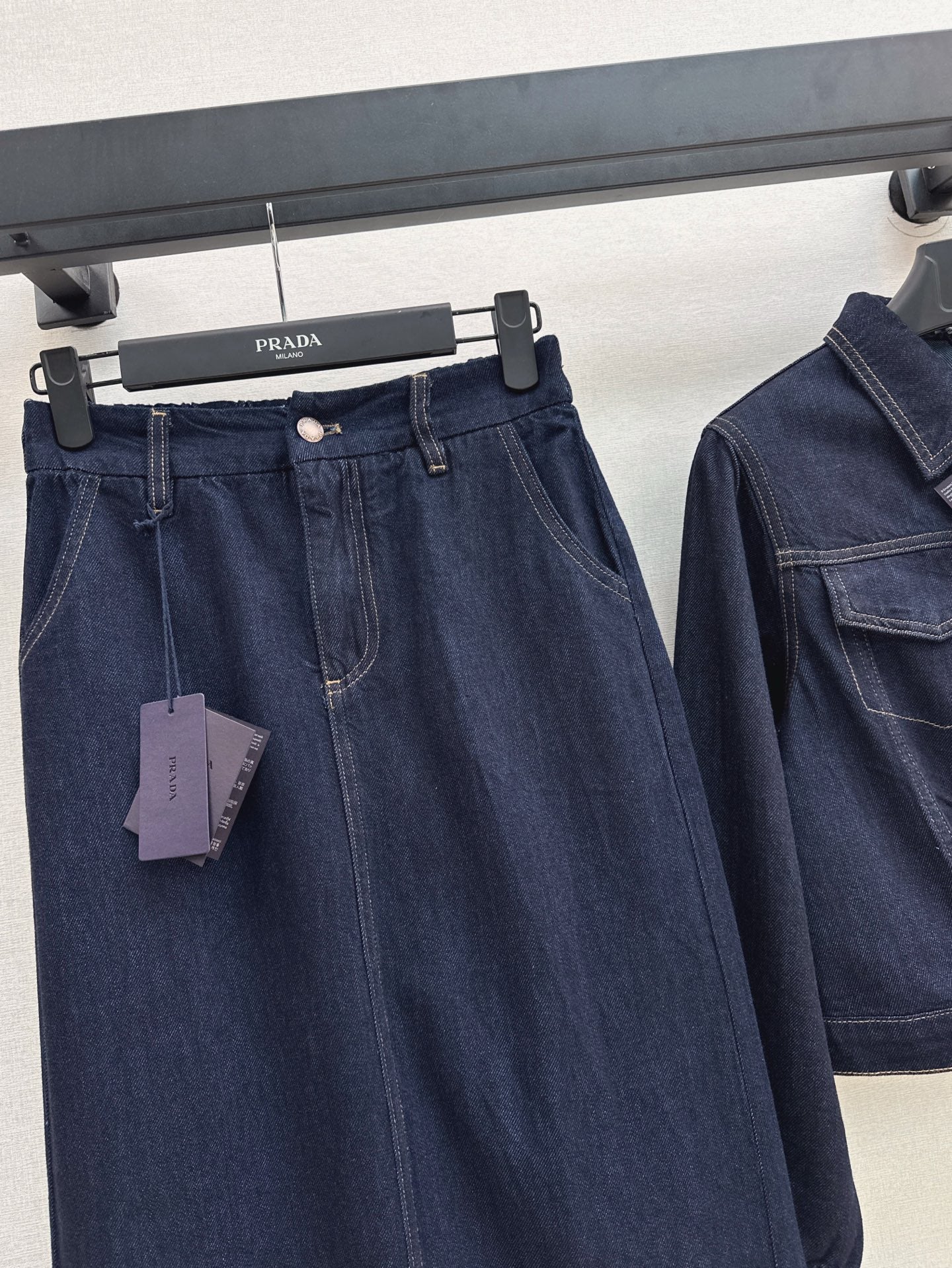 25ss denim suit