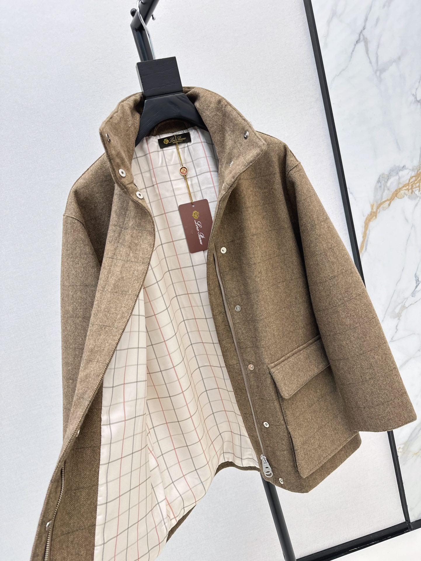 Lo 24fw wool coat
