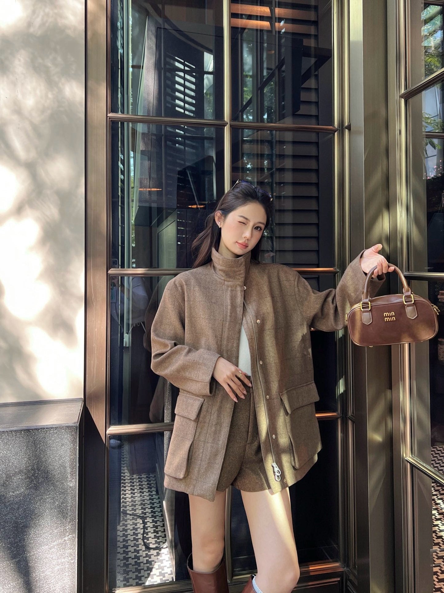 Lo 24fw wool coat