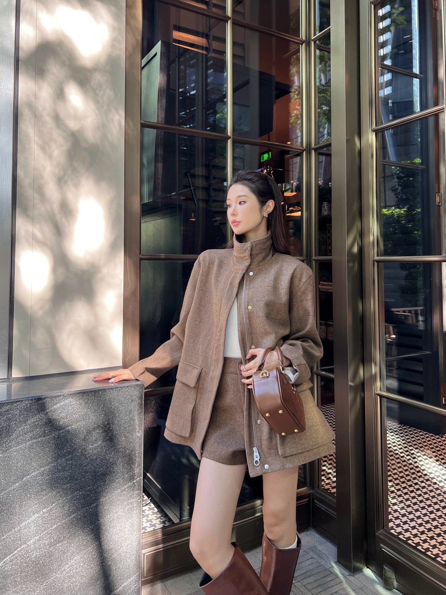 Lo 24fw wool coat