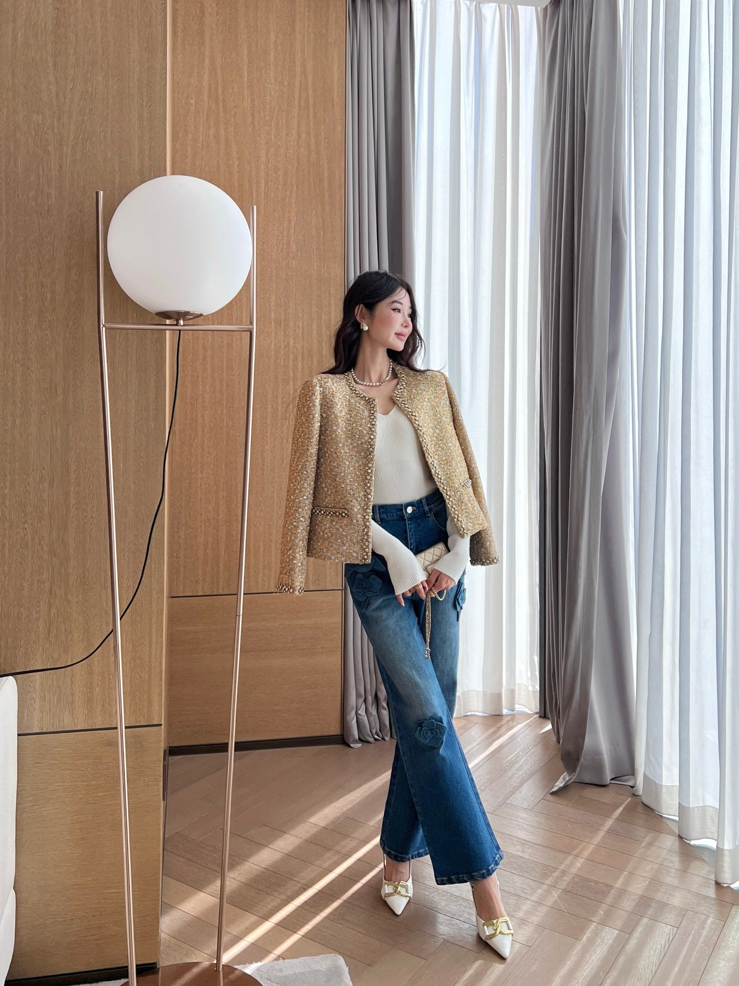 Ch 25ss rhinestone jacket