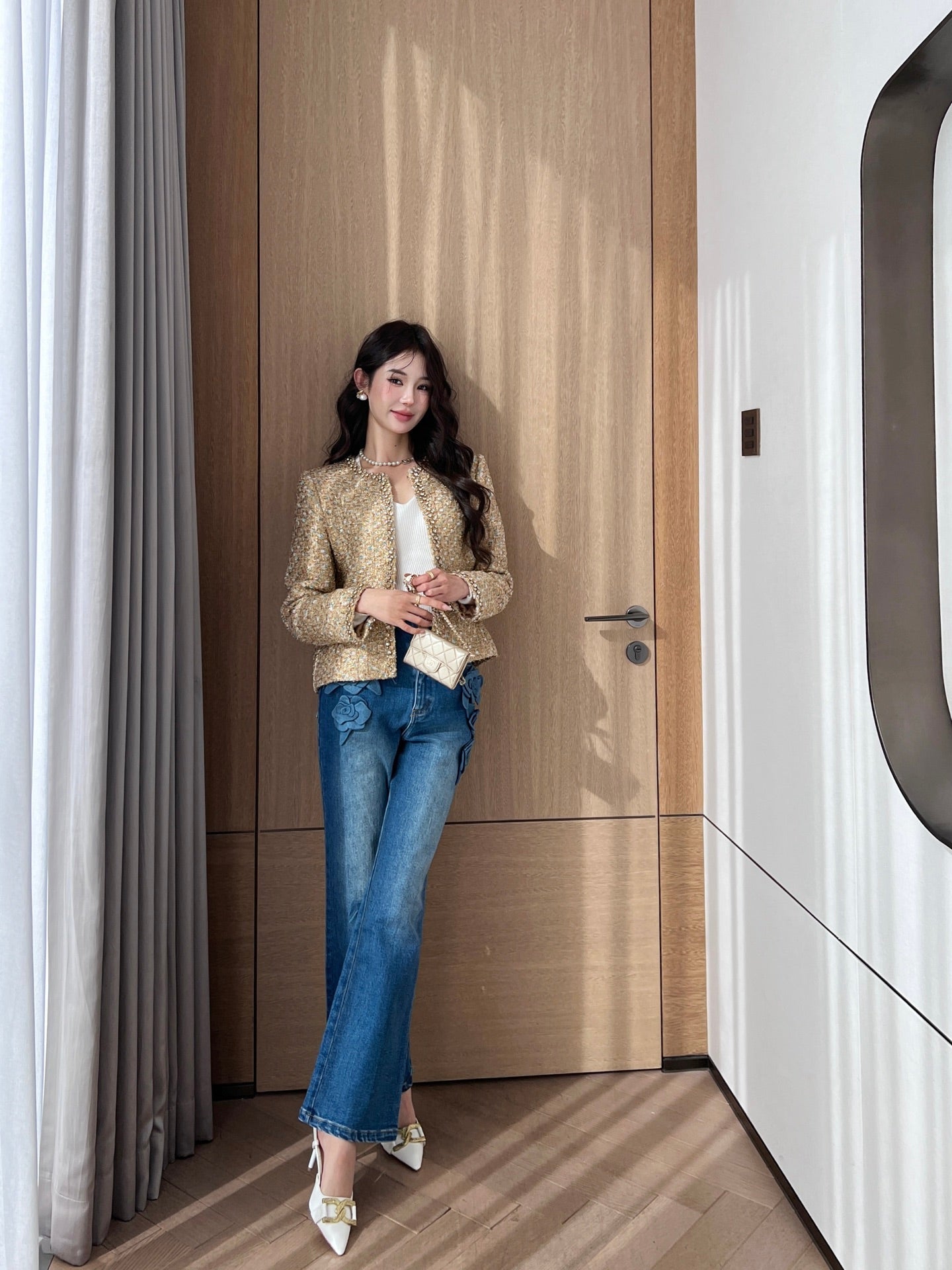 Ch 25ss rhinestone jacket
