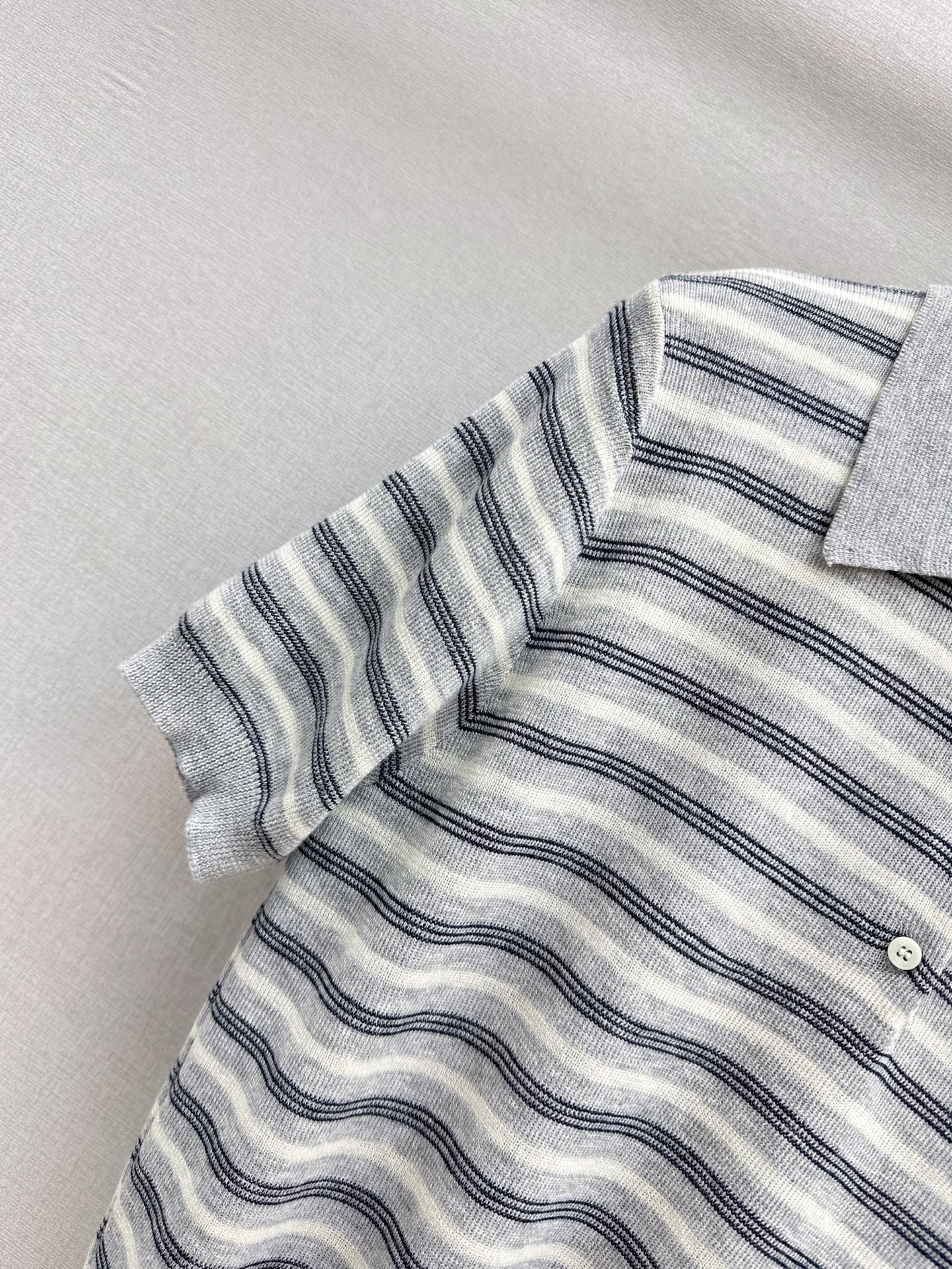 25SS KNITTED WOOL POLO