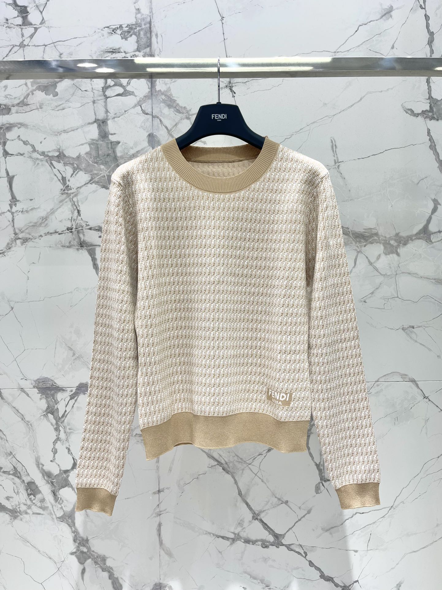 25ss jacquard knitted sweater