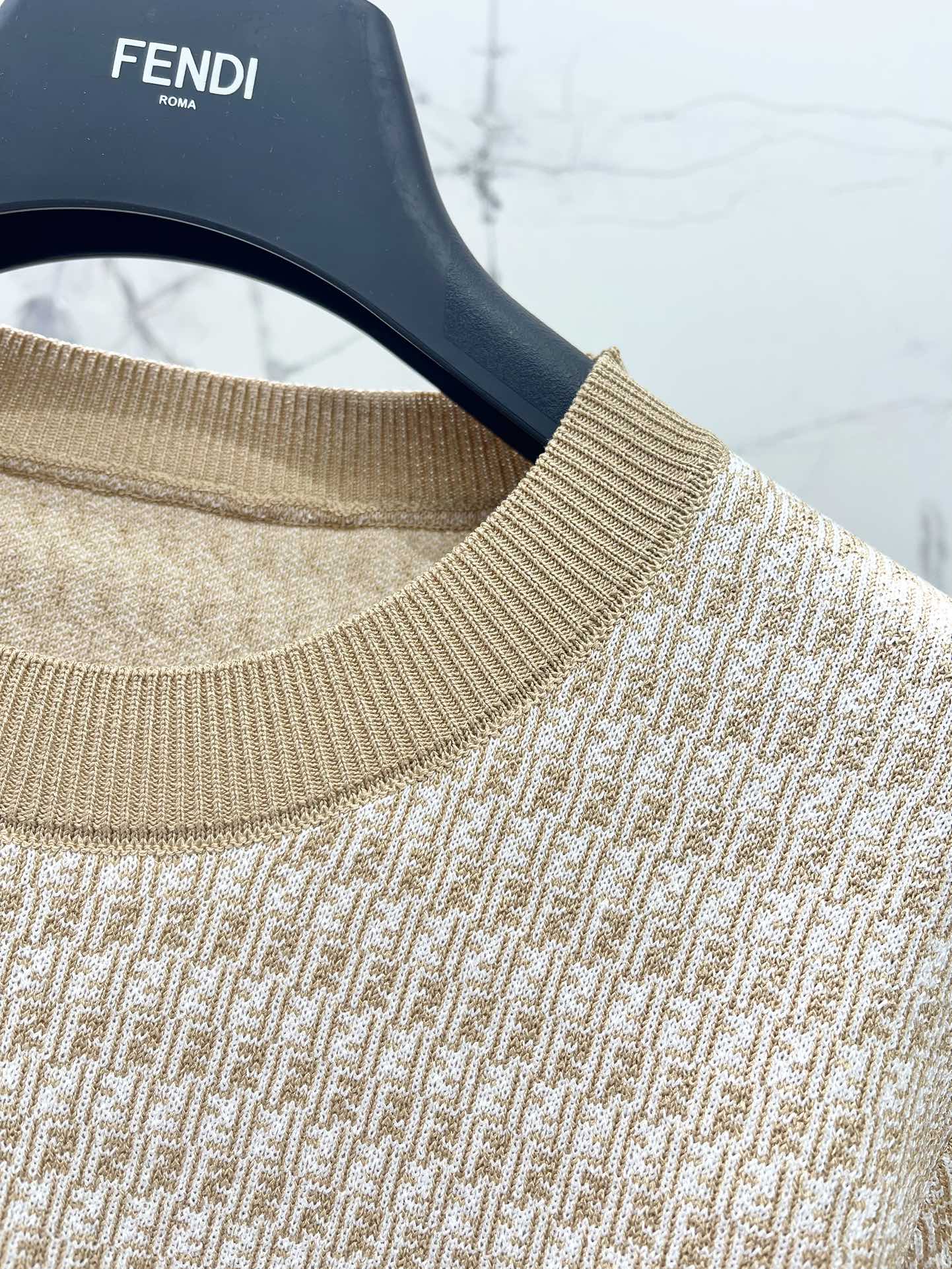 25ss jacquard knitted sweater