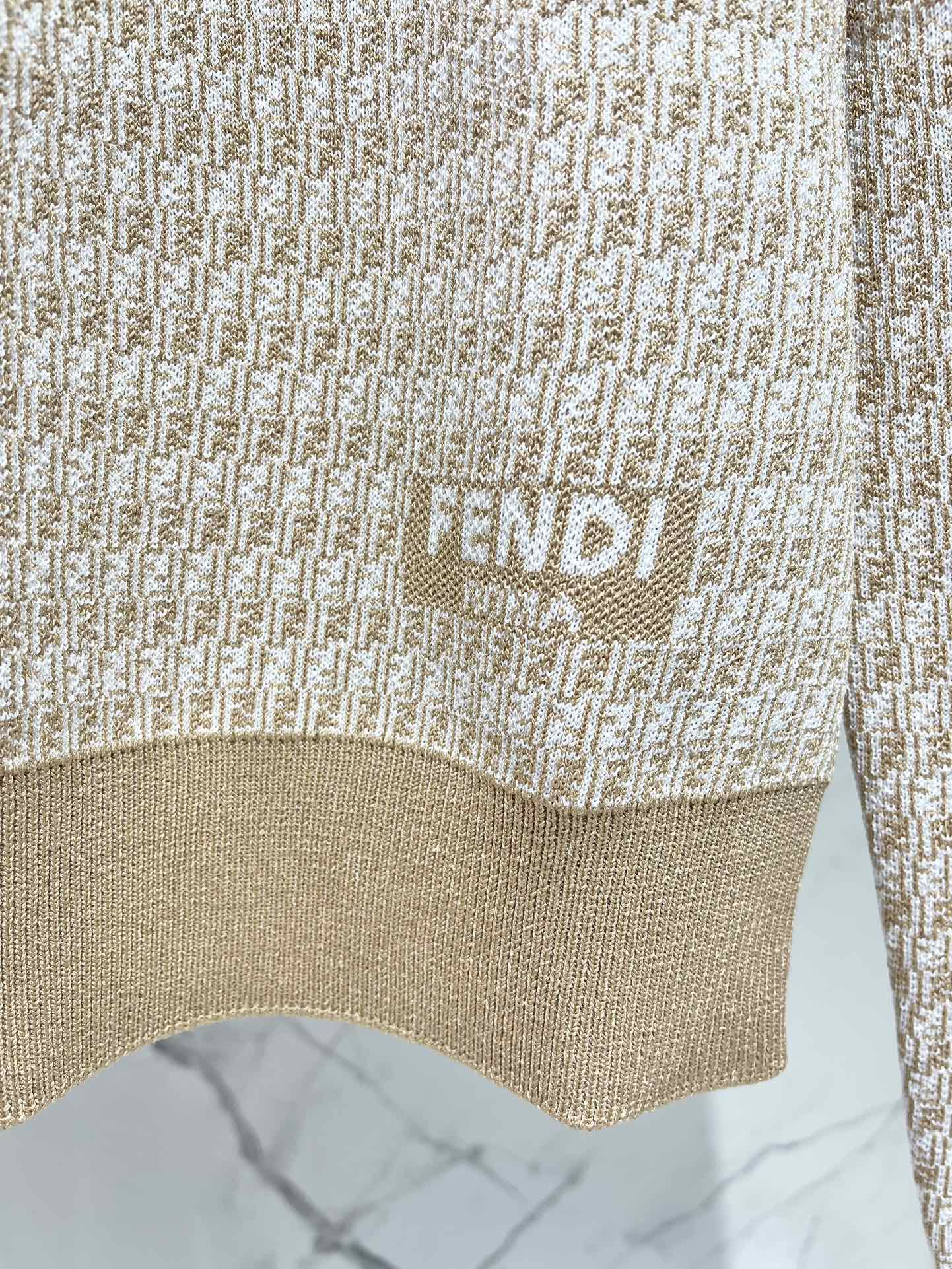 25ss jacquard knitted sweater