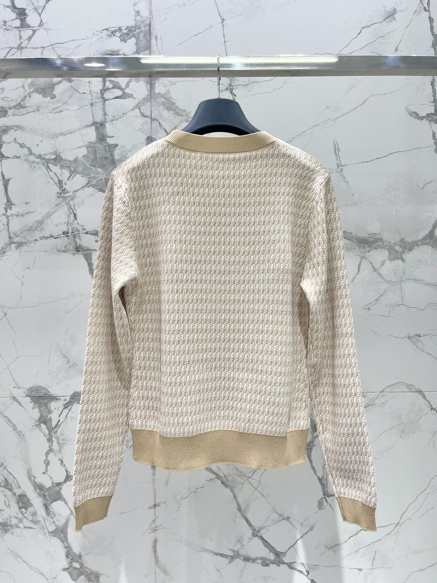 25ss jacquard knitted sweater
