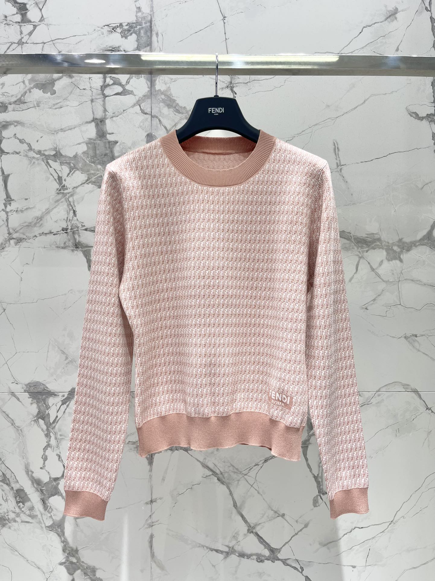 25ss jacquard knitted sweater