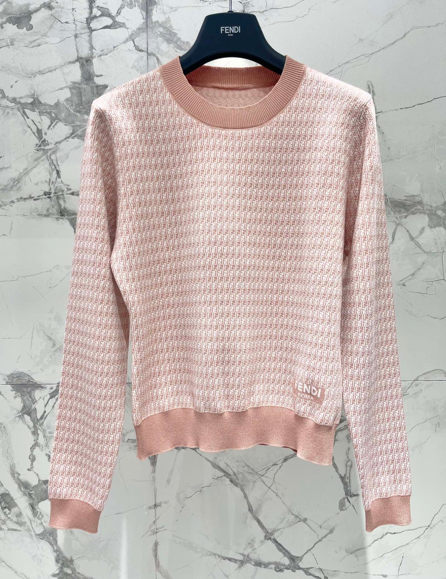25ss jacquard knitted sweater