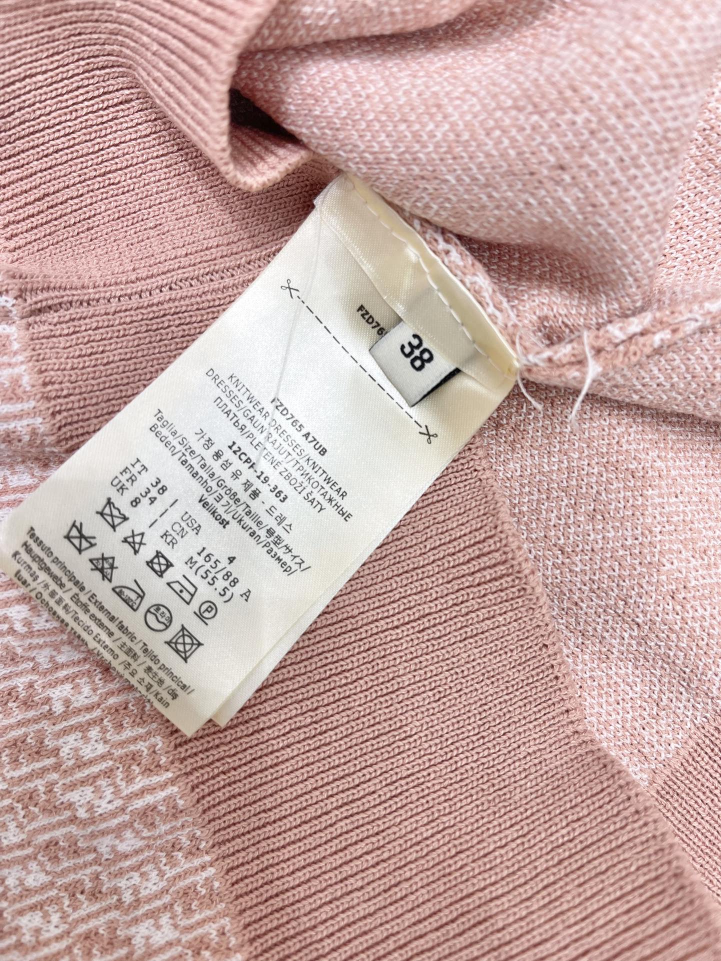 25ss jacquard knitted t-shirt