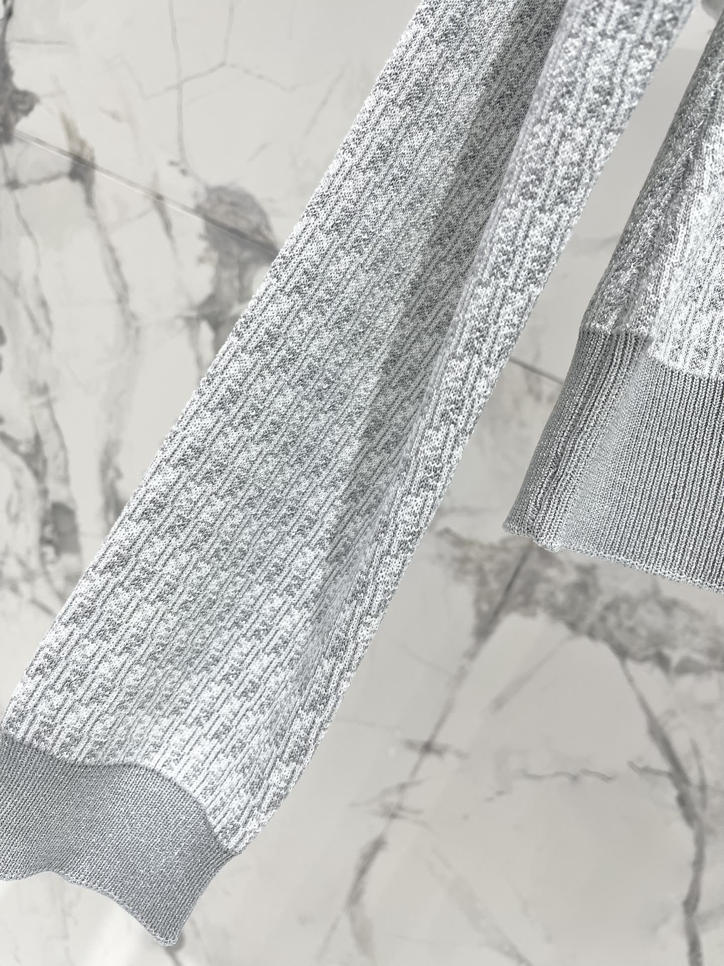 25ss jacquard knitted sweater