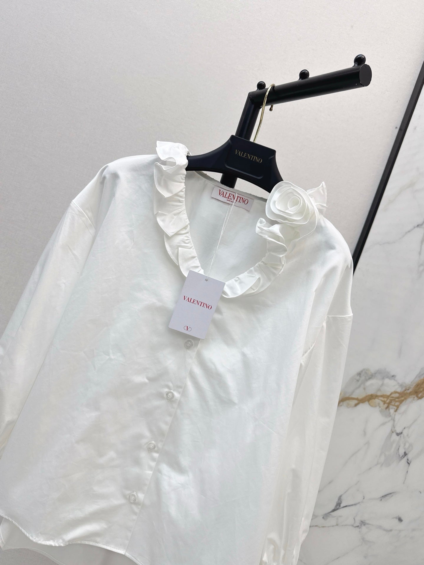 25ss ruffle shirt