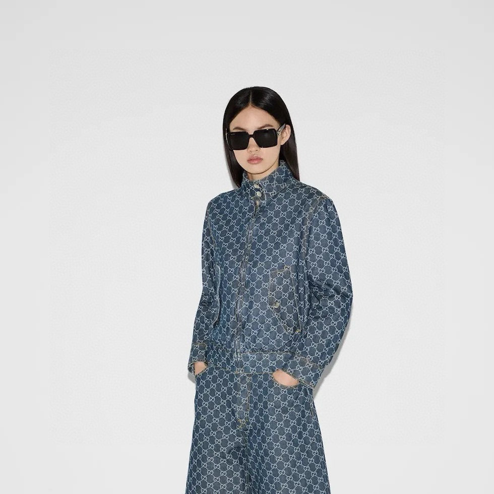 25ss jacquard denim jacket
