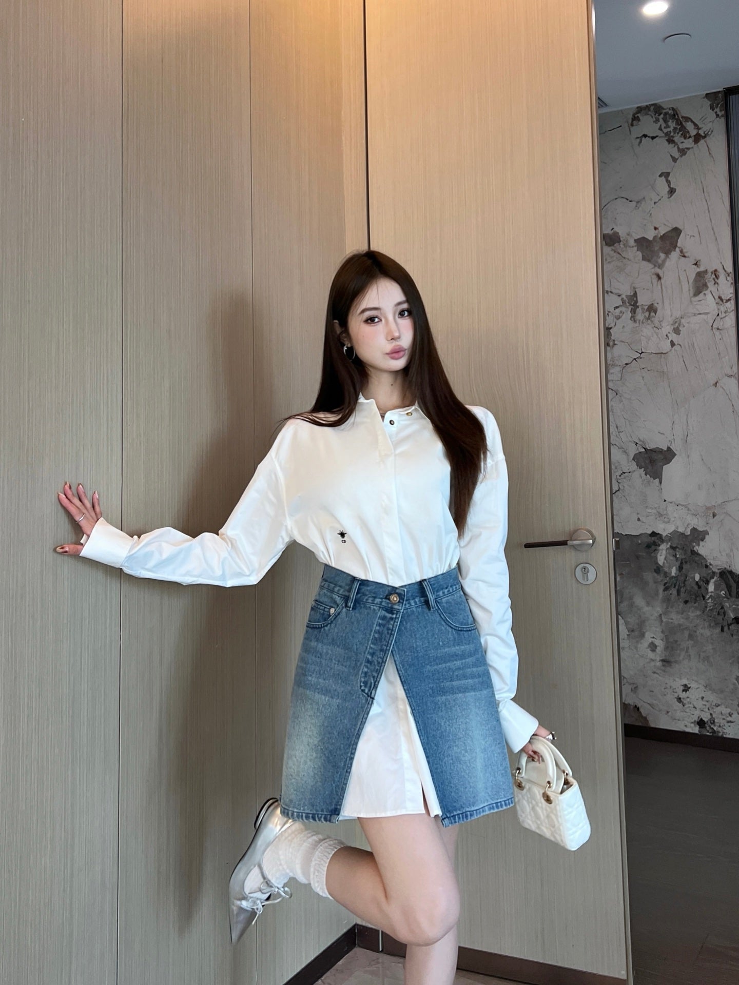 D 25ss shirt skirt suit