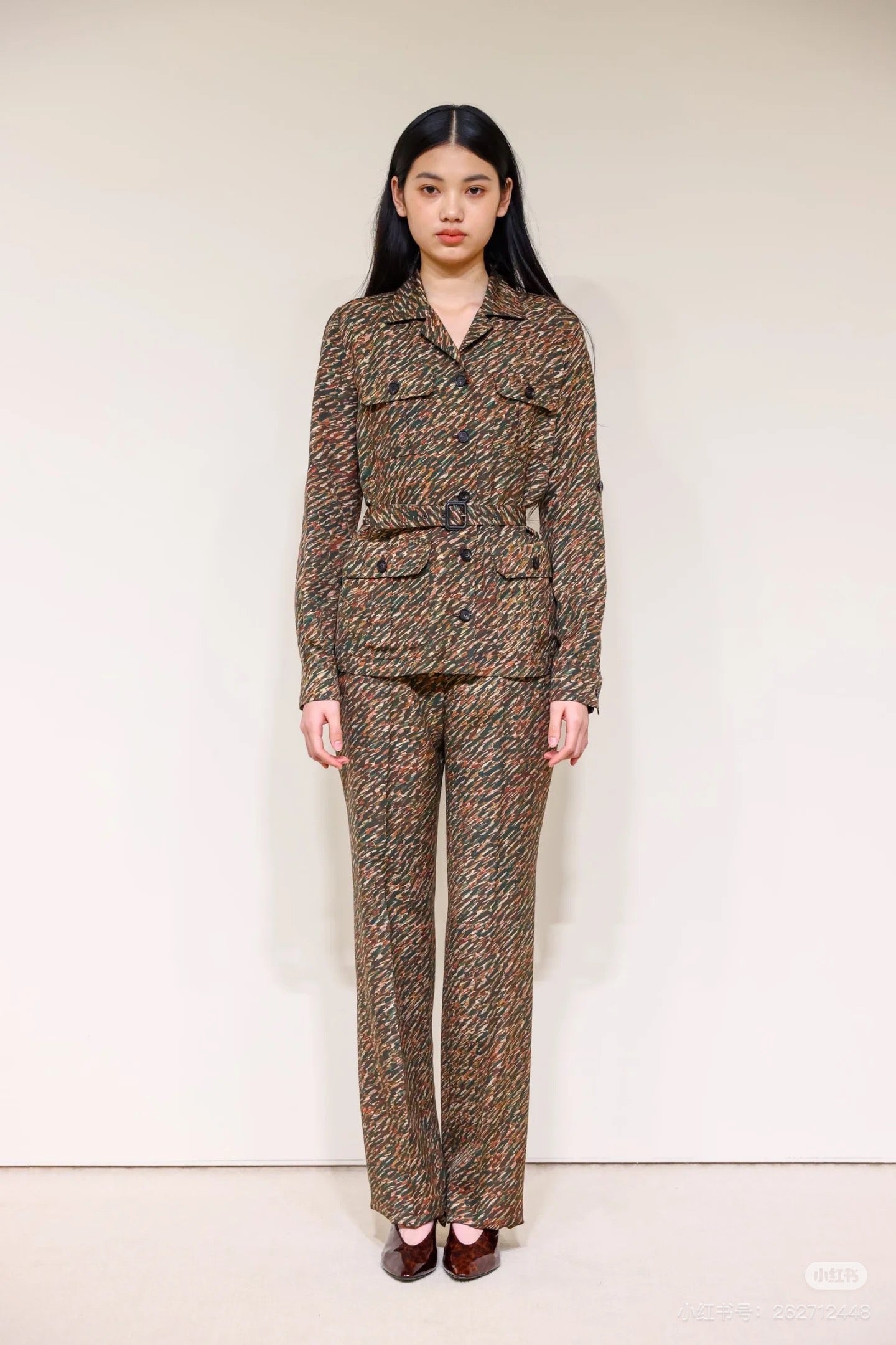 25ss printed pants