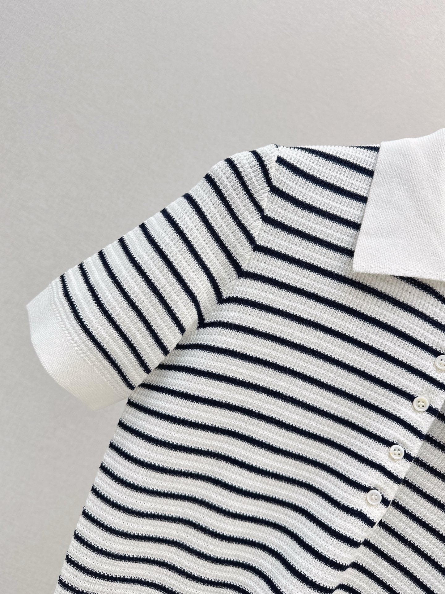 TH 25ss knitted polo shirt