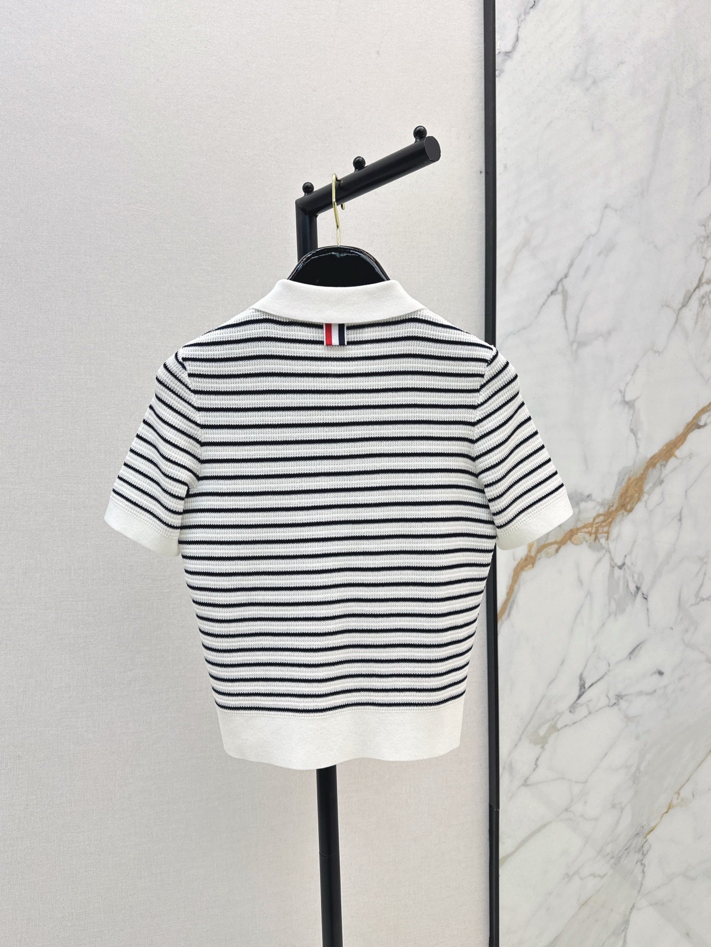TH 25ss knitted polo shirt