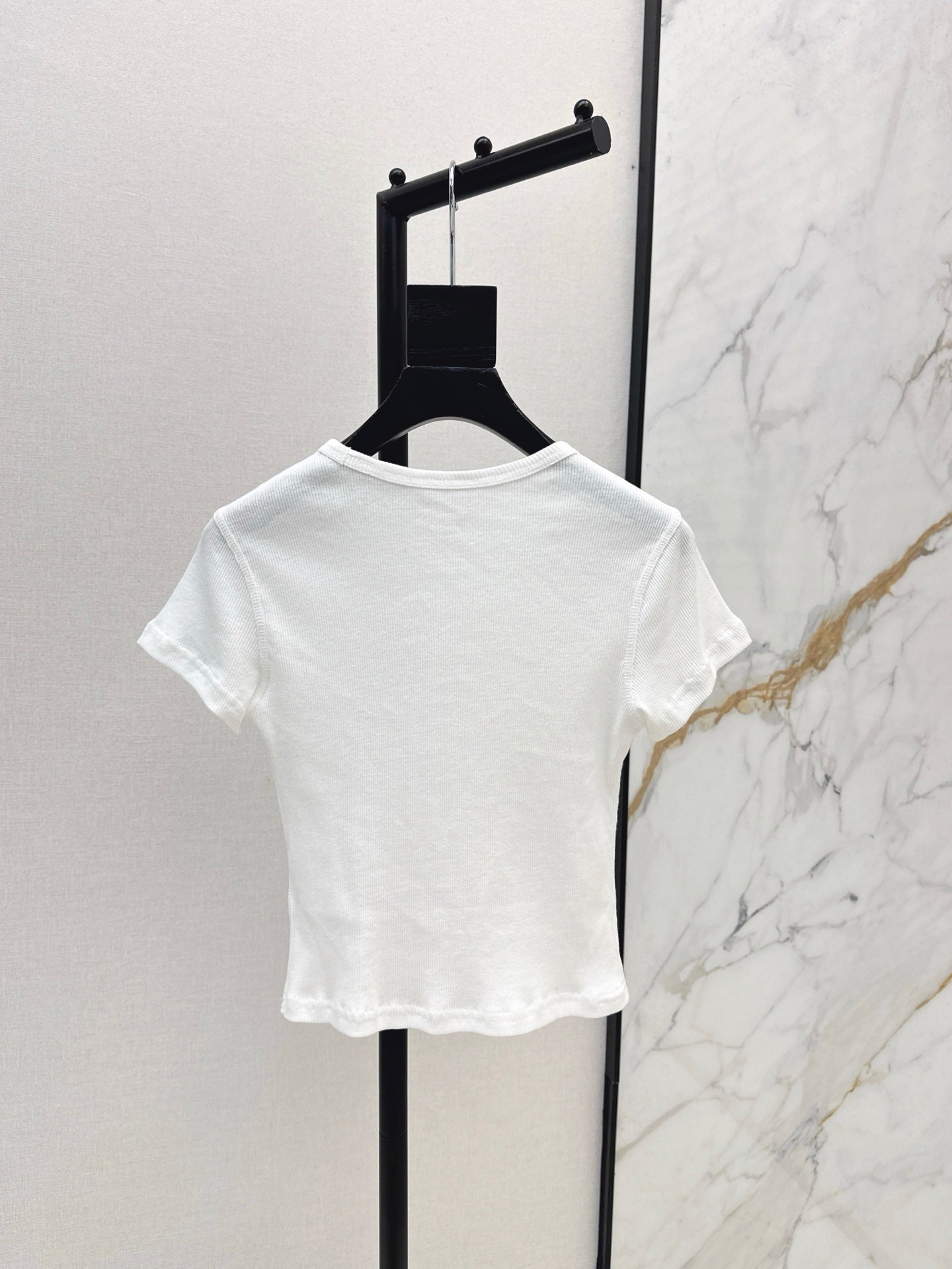 Ale 25ss rhinestone t-shirt
