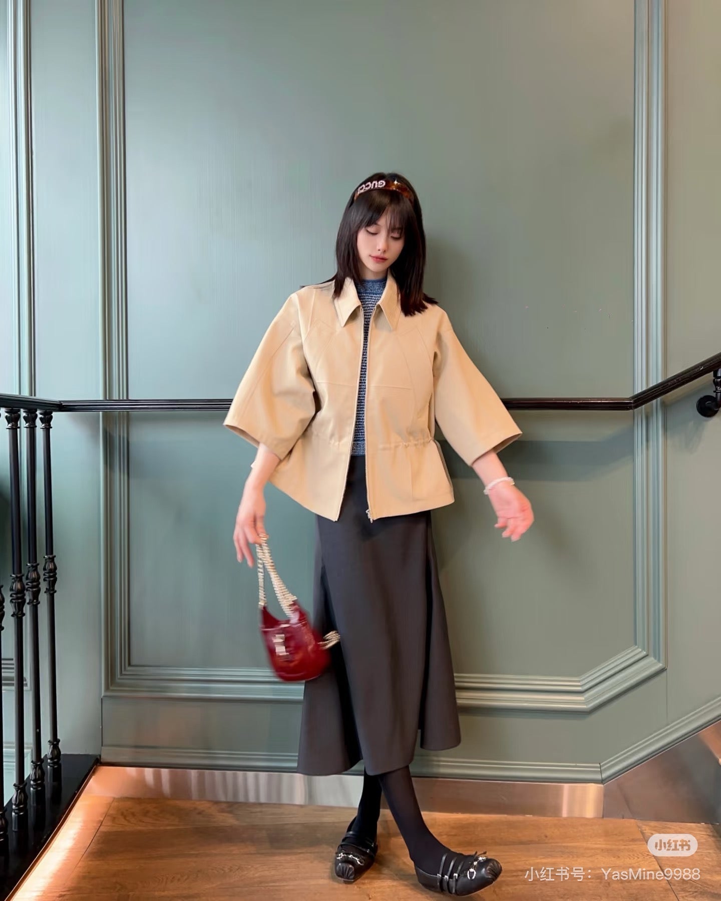 G 25ss drawstring jacket