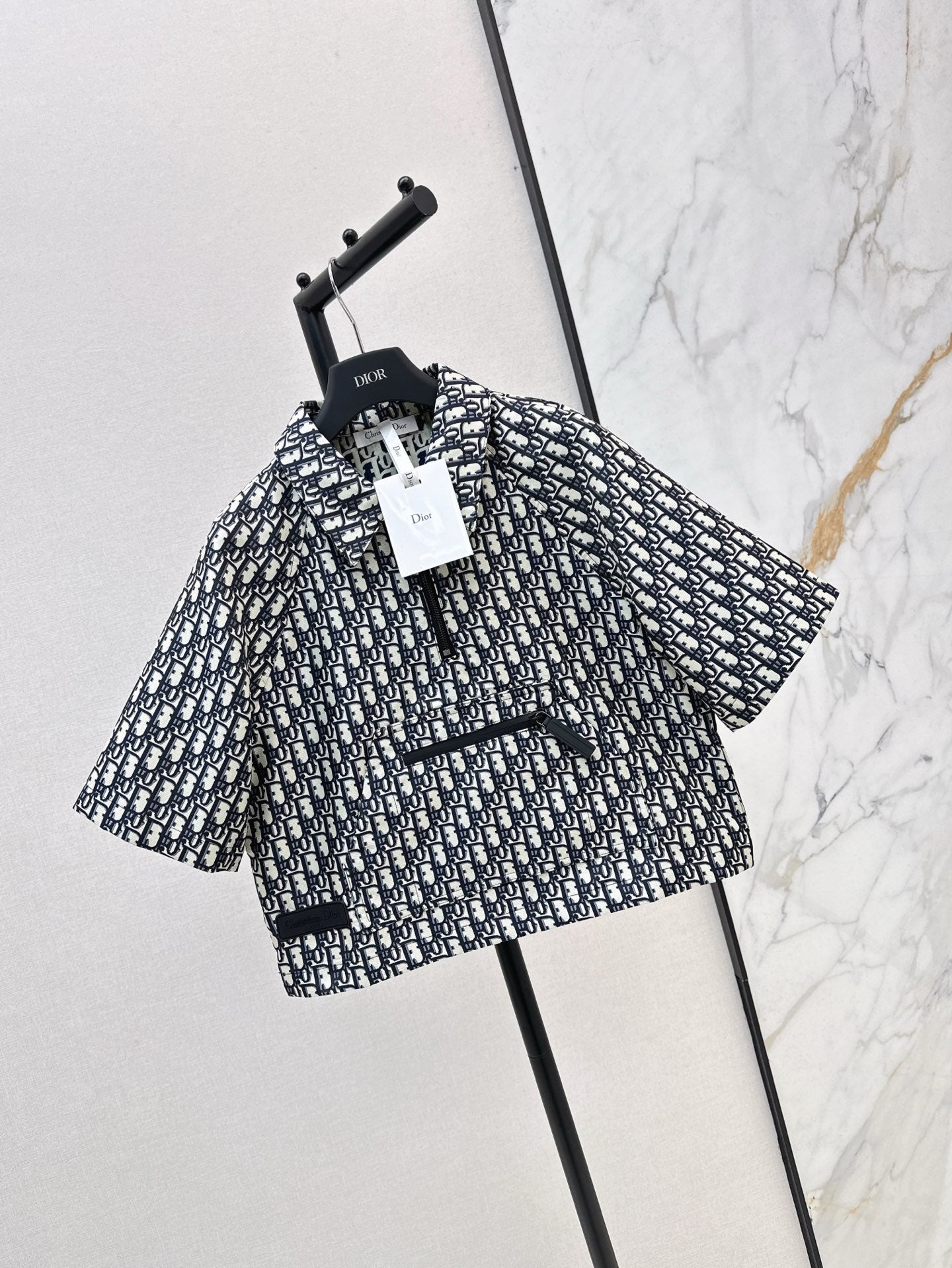 25ss jacquard smock shirt