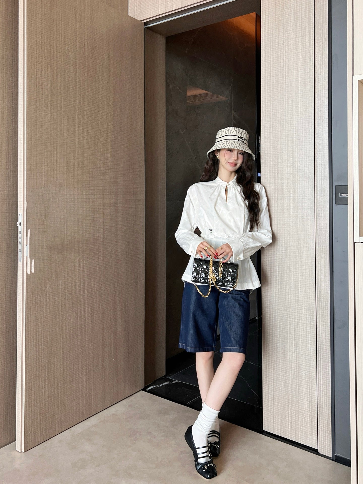 25ss denim short