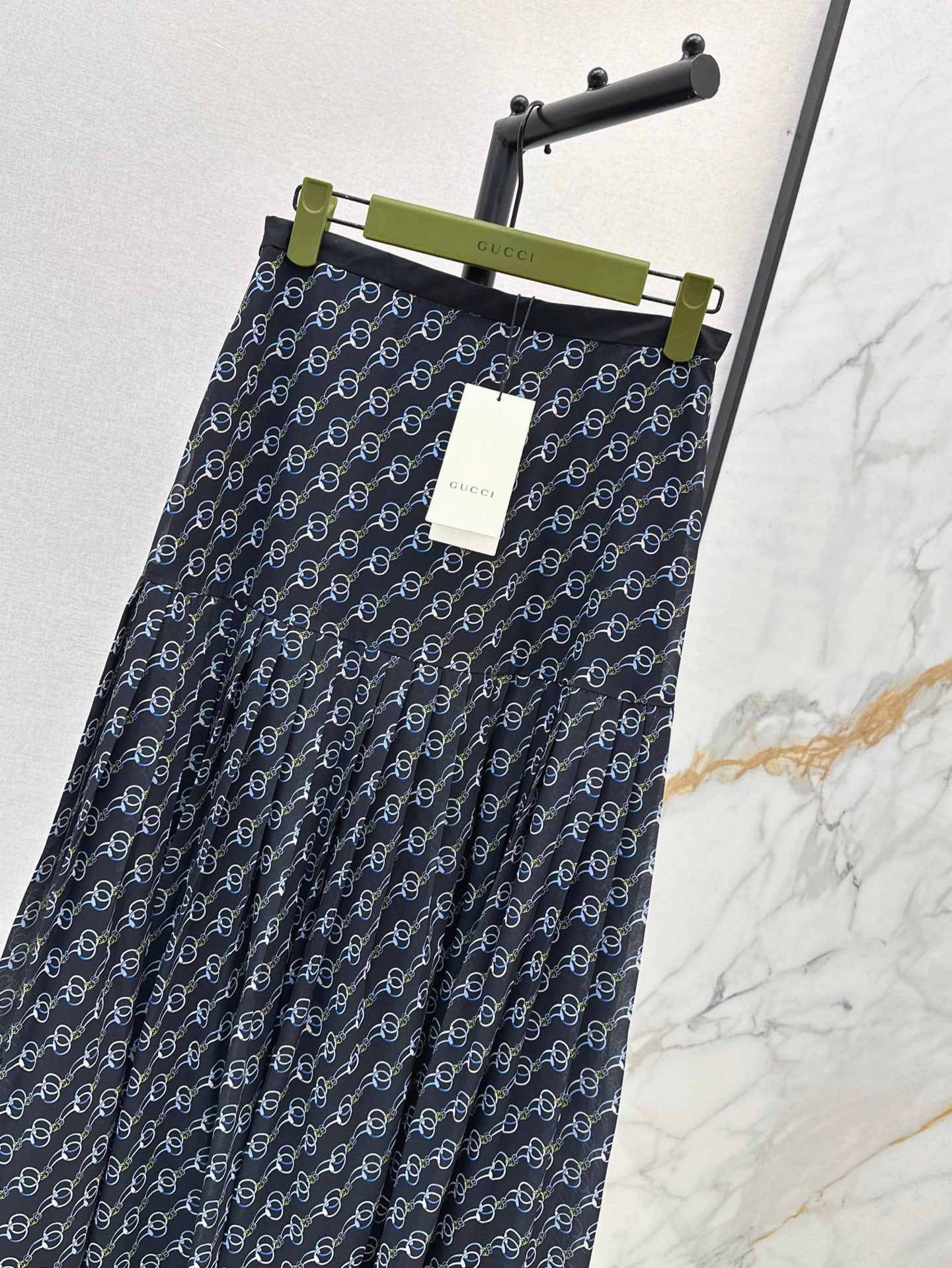 25ss printed skirt
