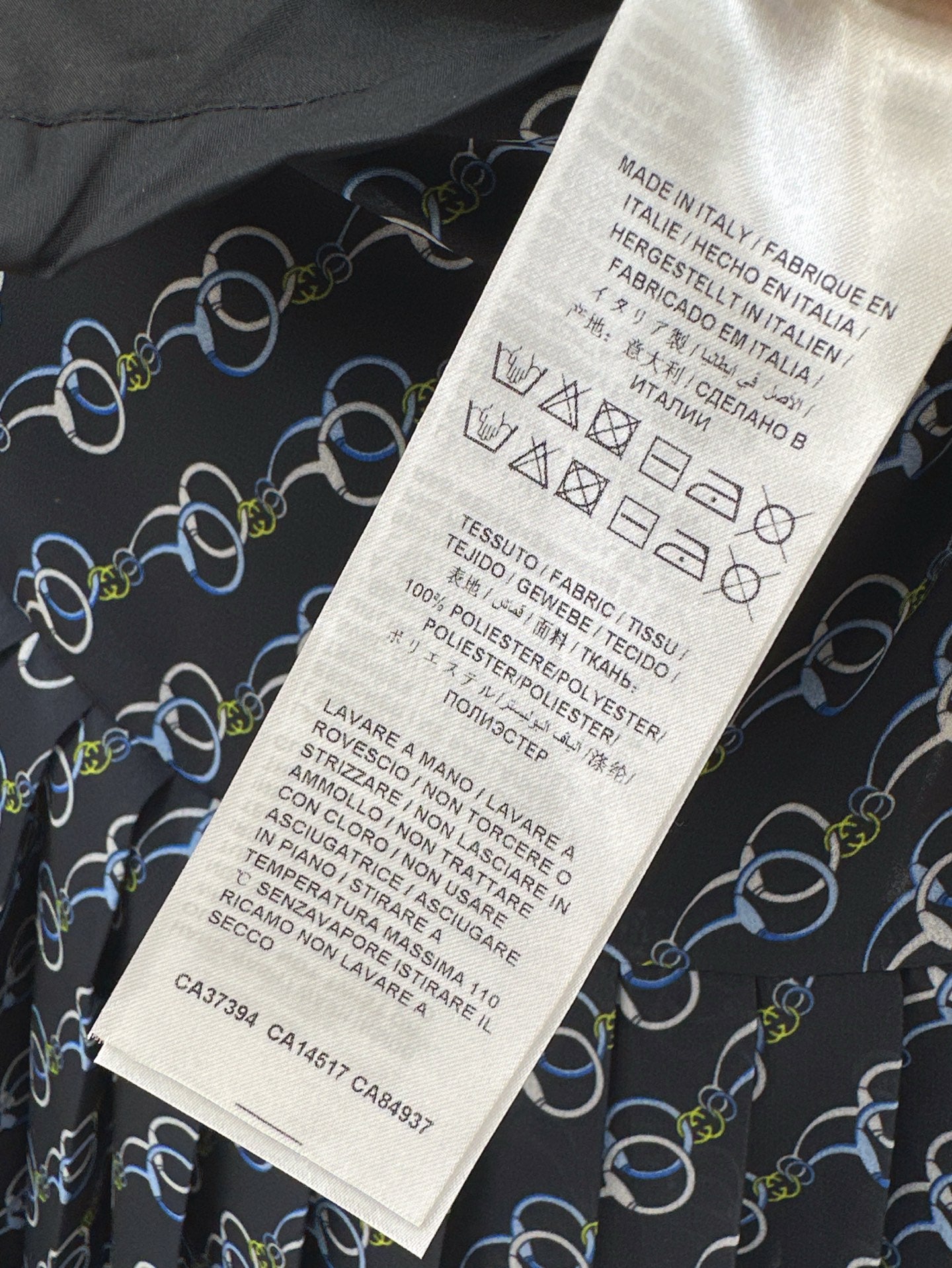 25ss printed skirt