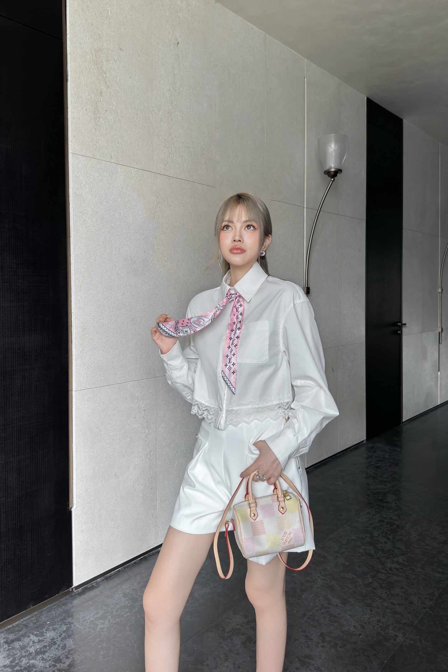 25ss lace shirt
