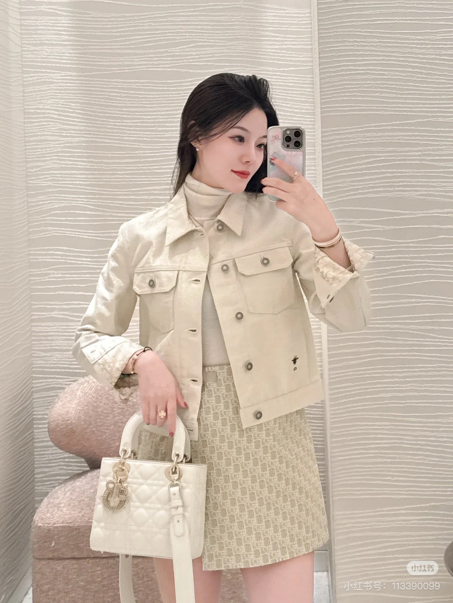 25ss miss denim jacket
