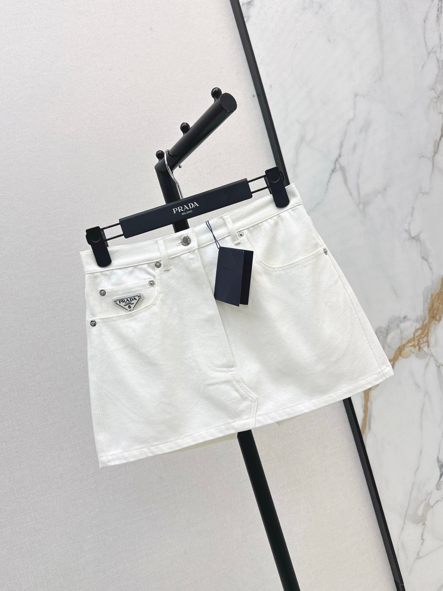 25ss denim skirt