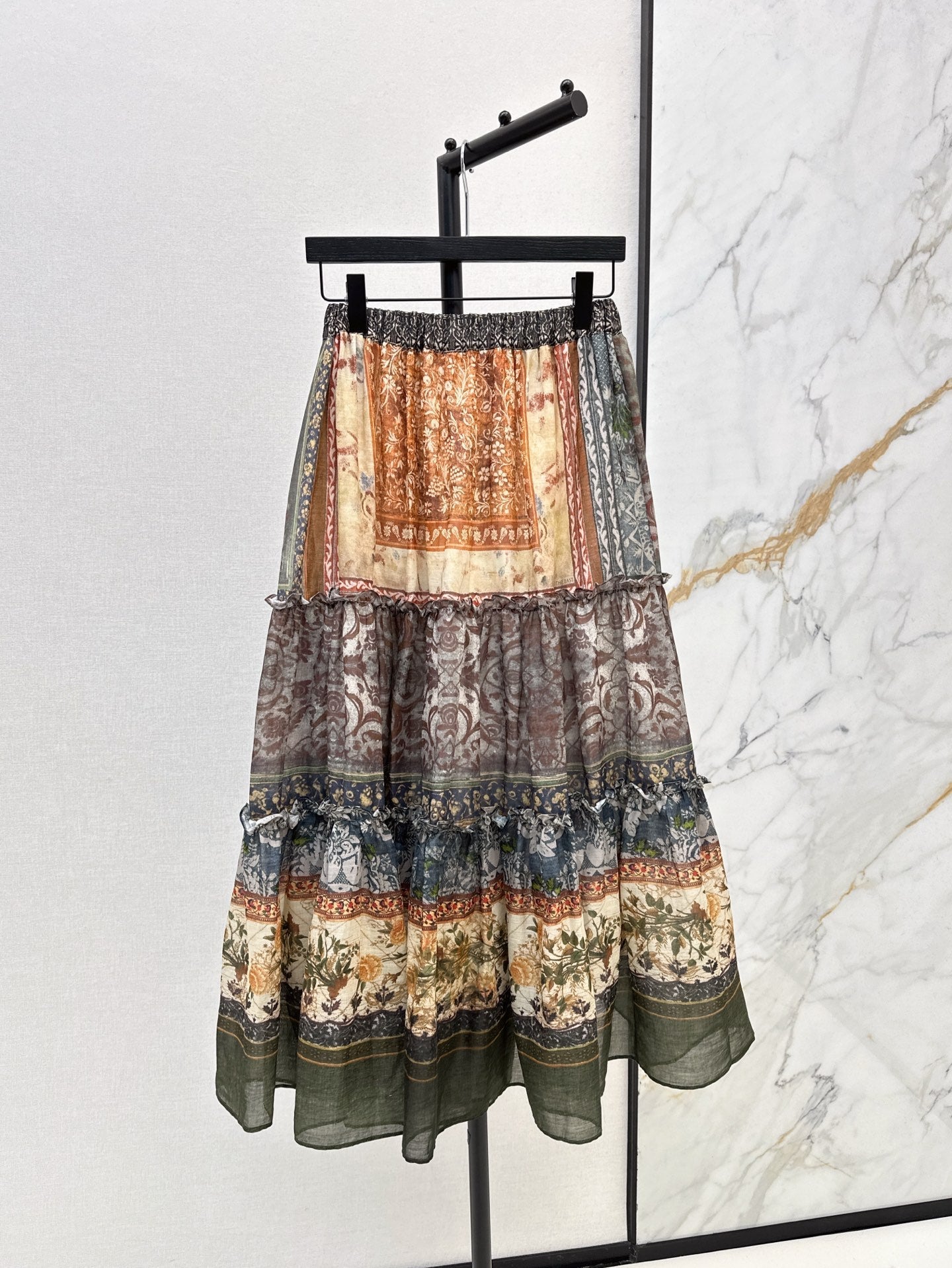 25SS linen skirt