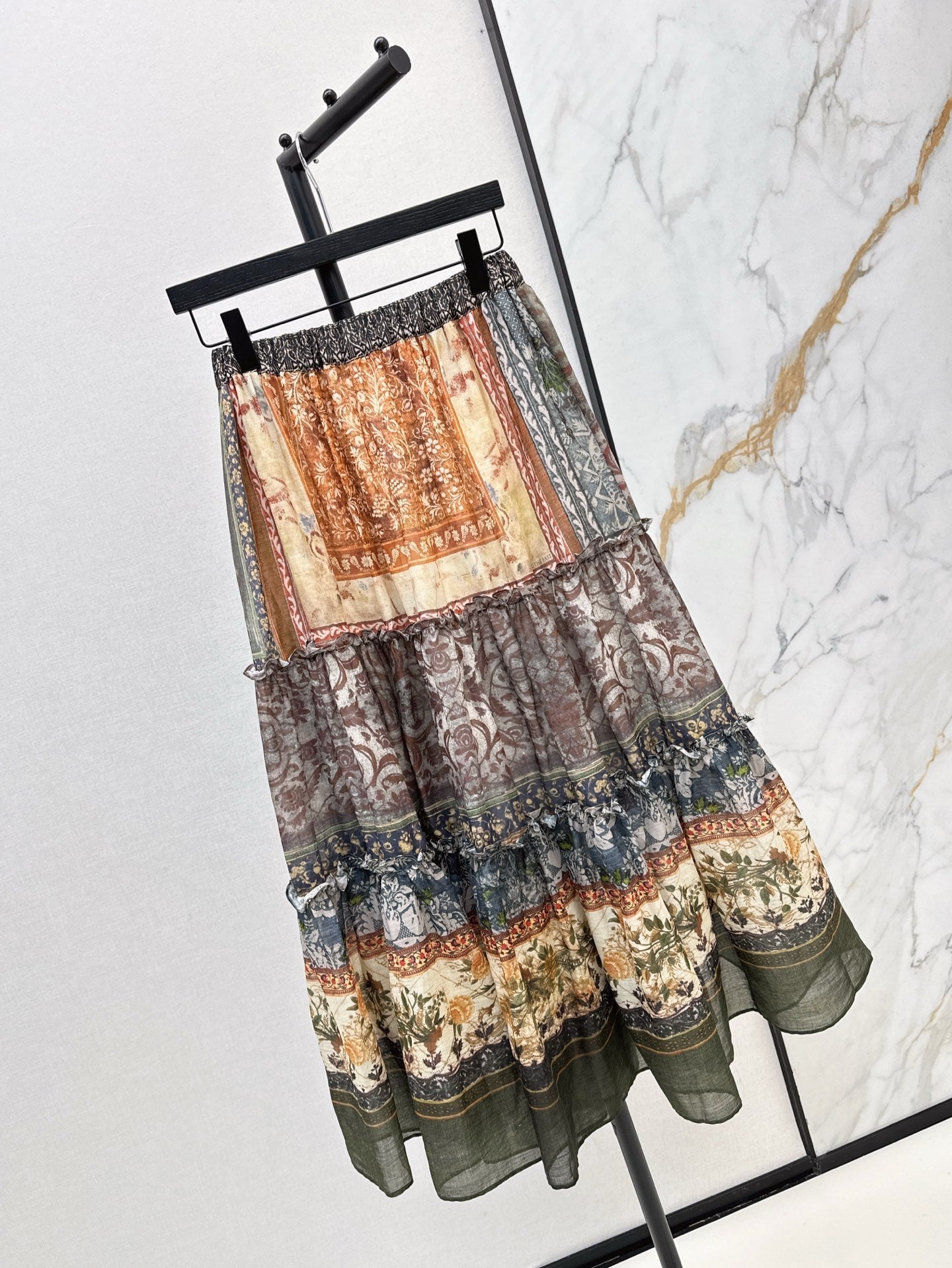 25SS linen skirt