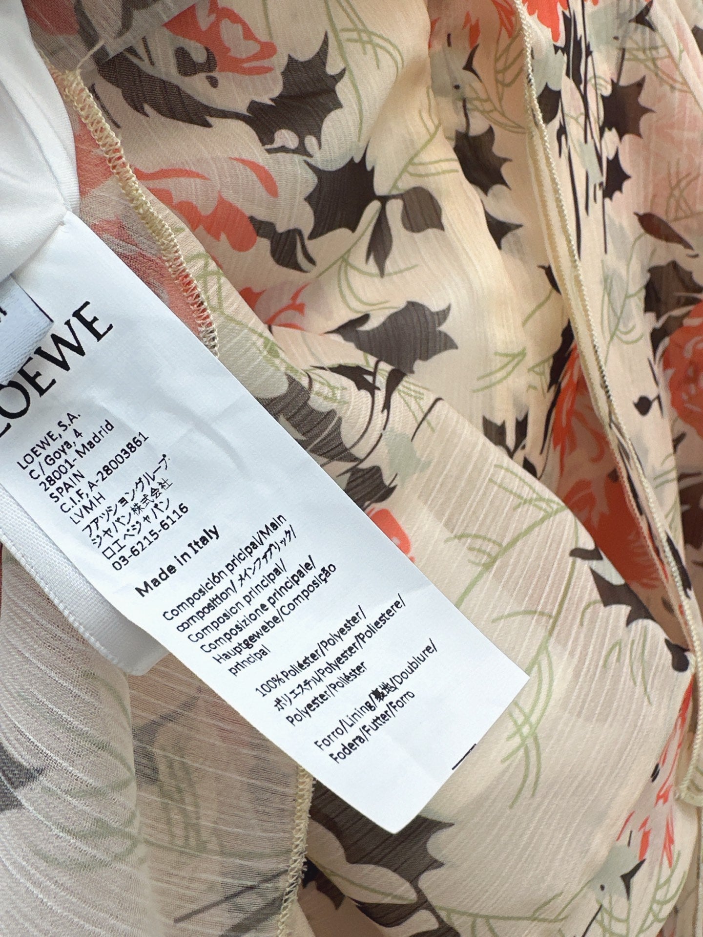 25ss printed skirt