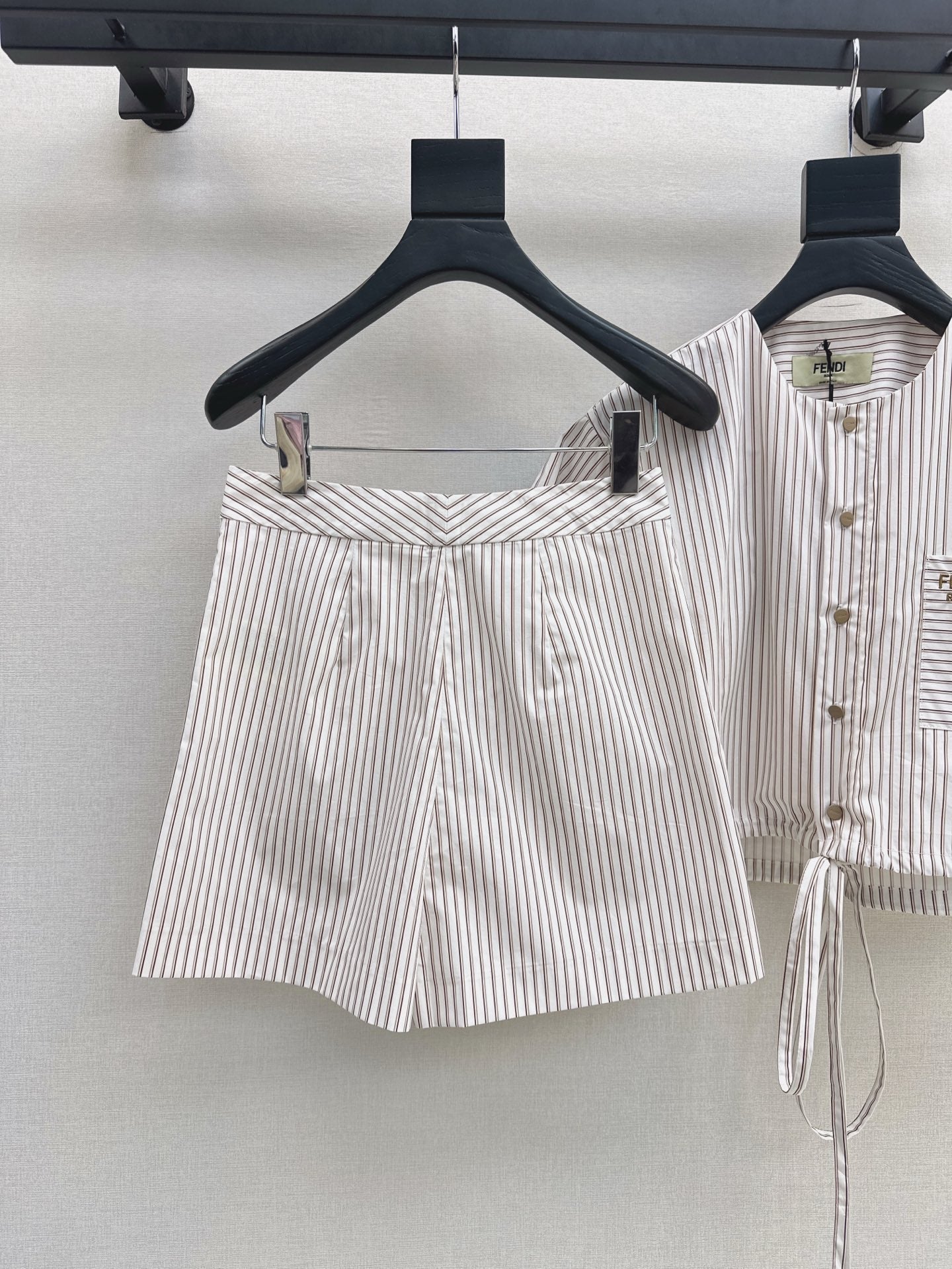 25ss drawstring short set