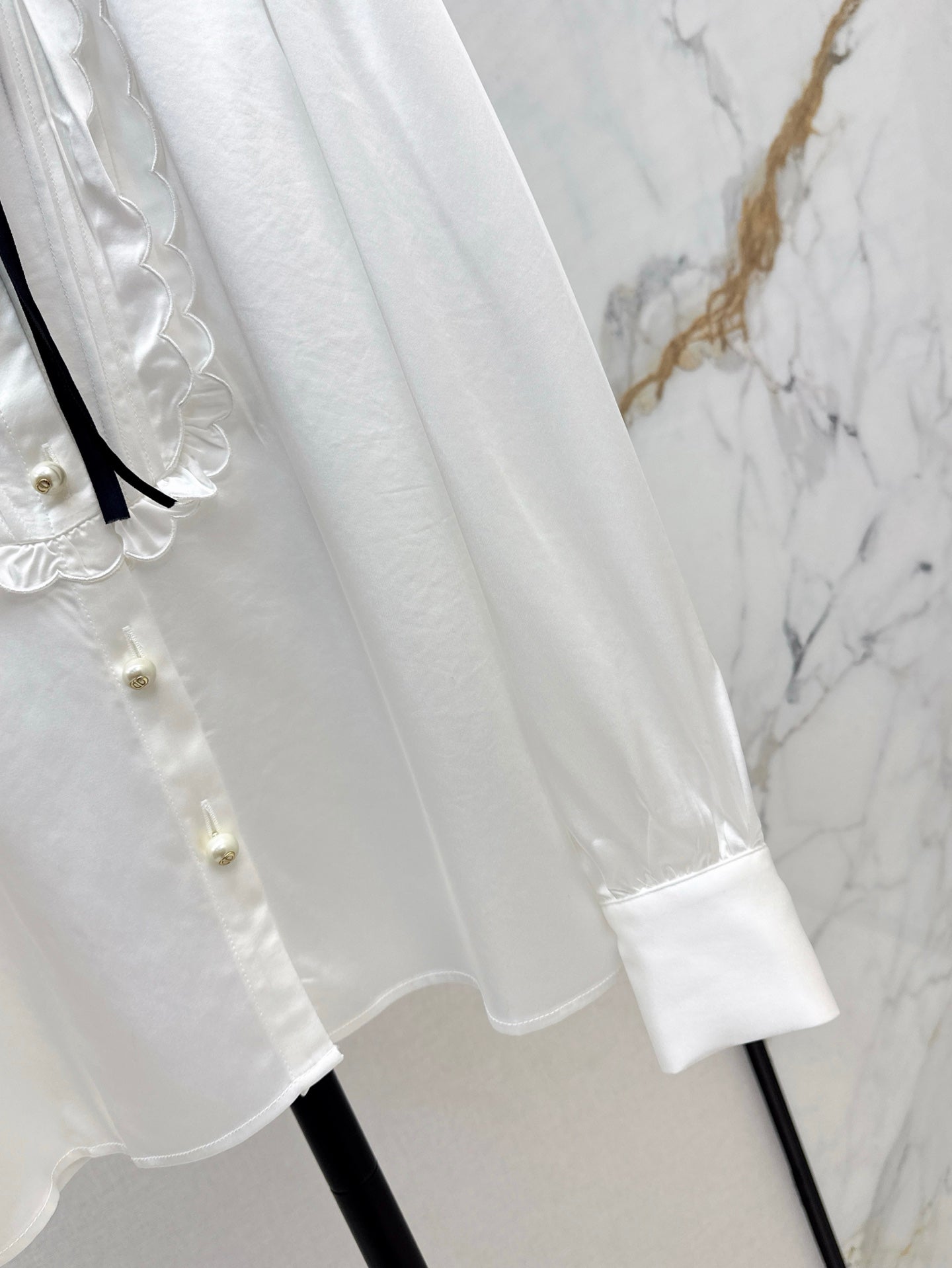 25ss ruffle shirt