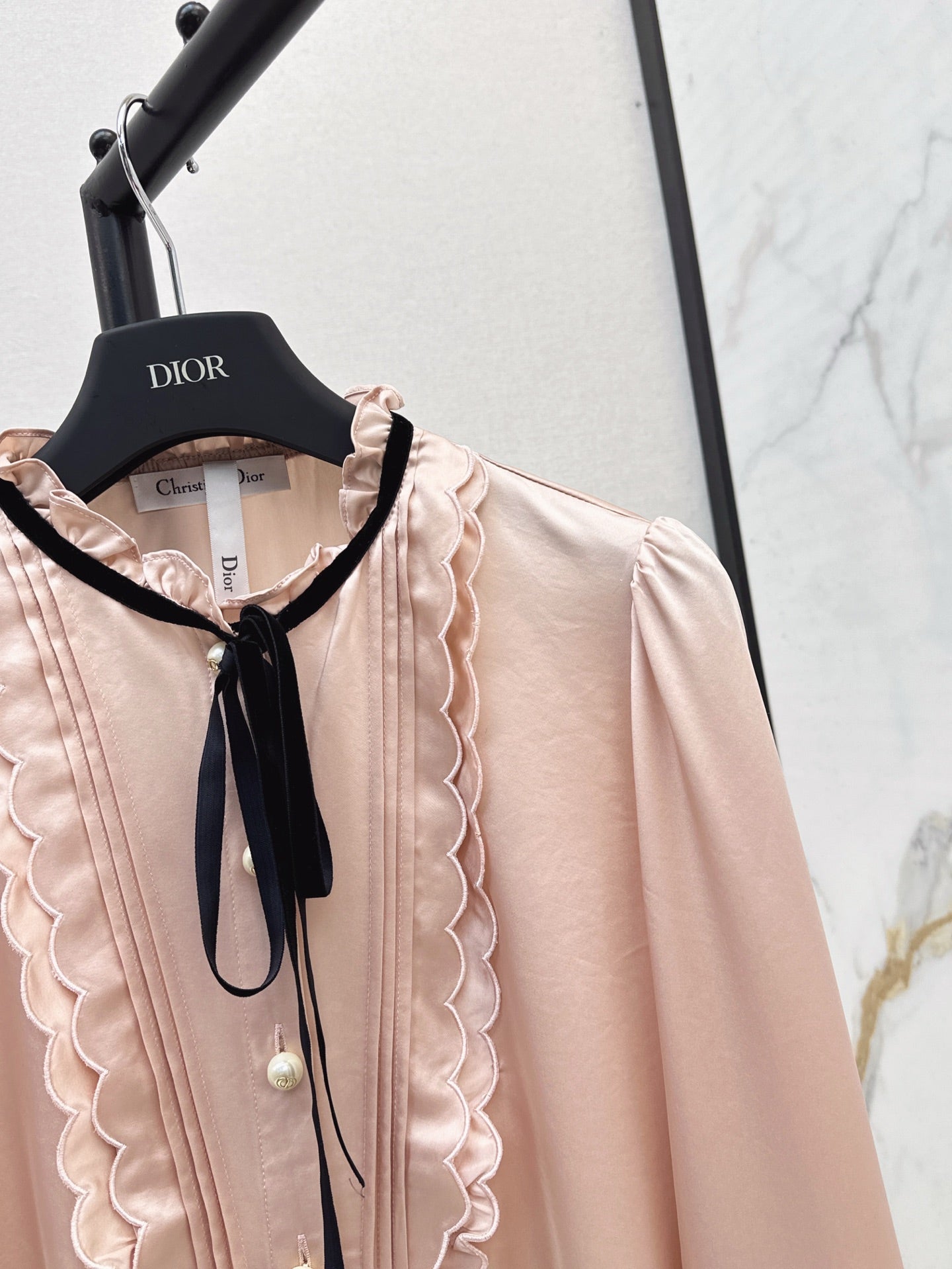 25ss ruffle shirt