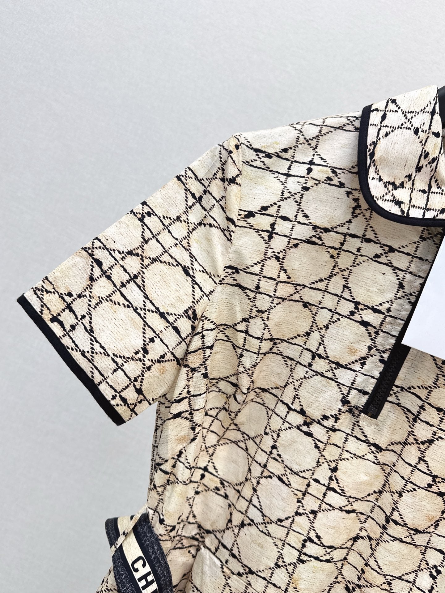 25ss argyle jacquard dress