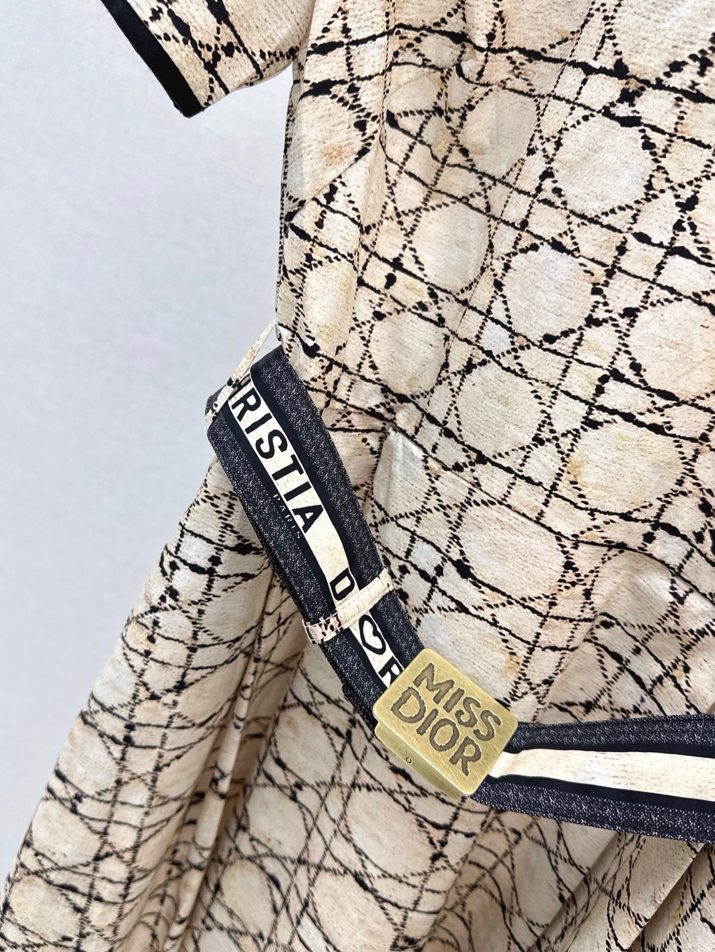 25ss argyle jacquard dress